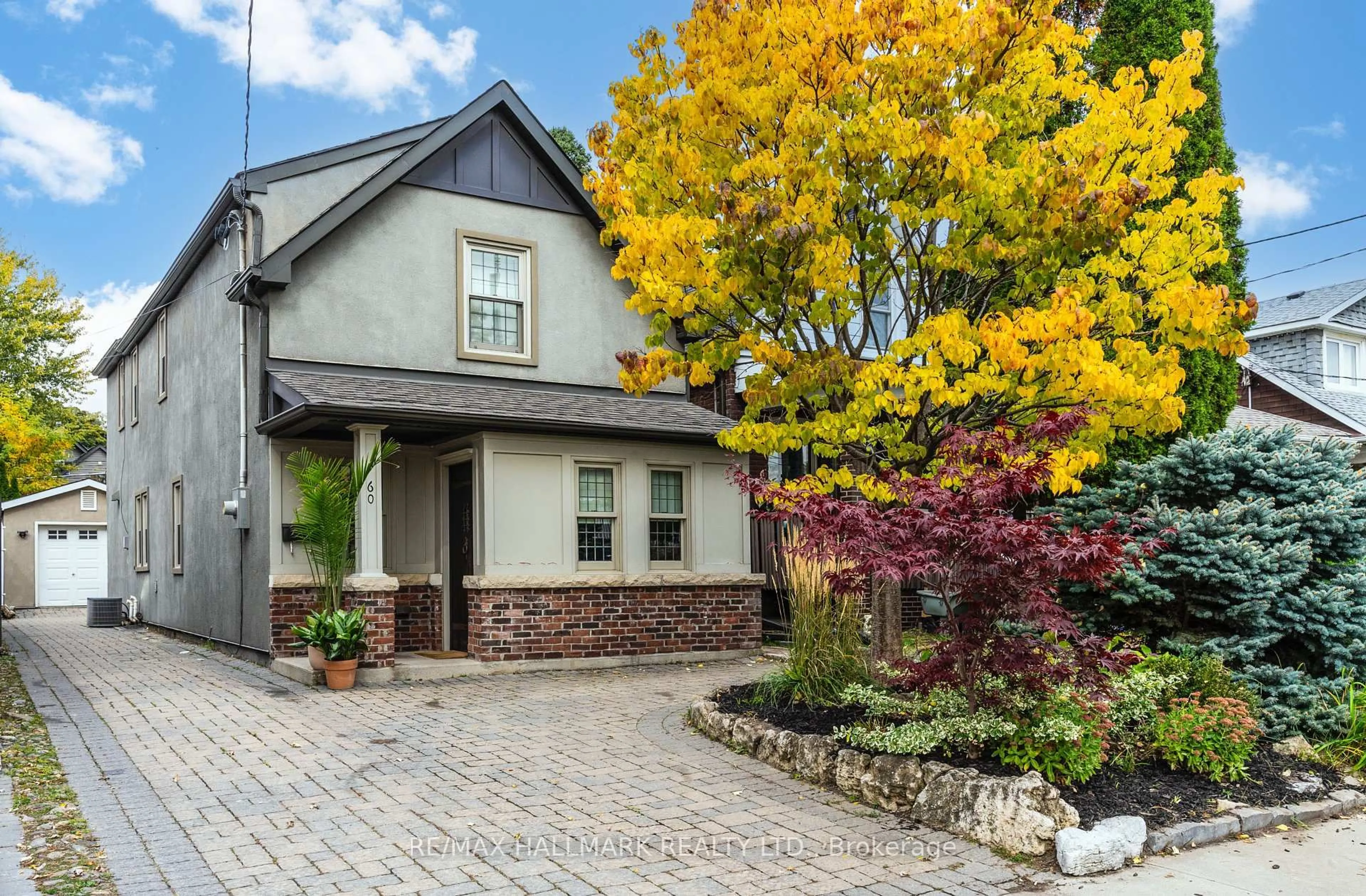 Home with brick exterior material, street for 60 Bushey Ave, Toronto Ontario M6N 2R3