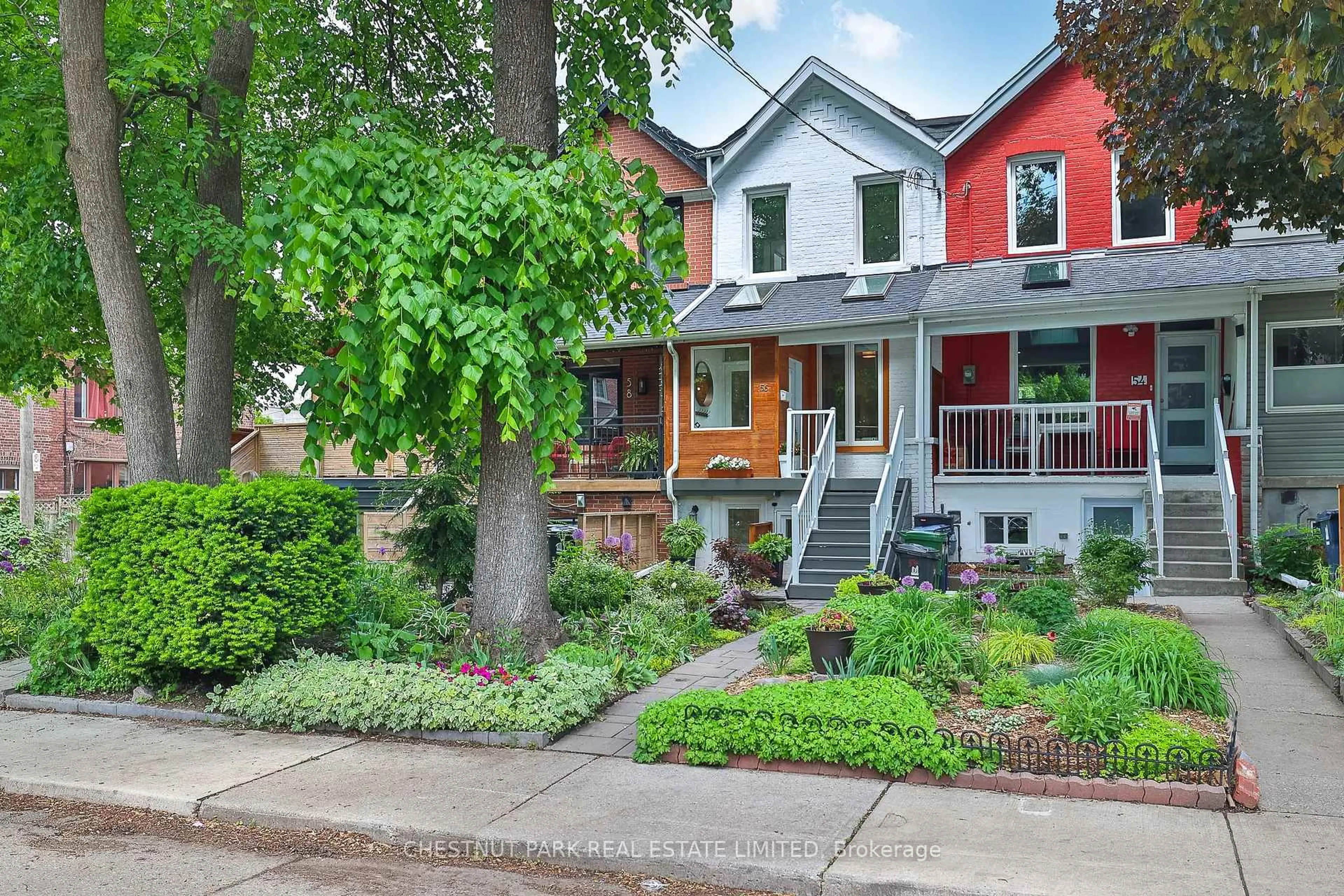 Home with brick exterior material, street for 56 Pendrith St, Toronto Ontario M6G 1R7