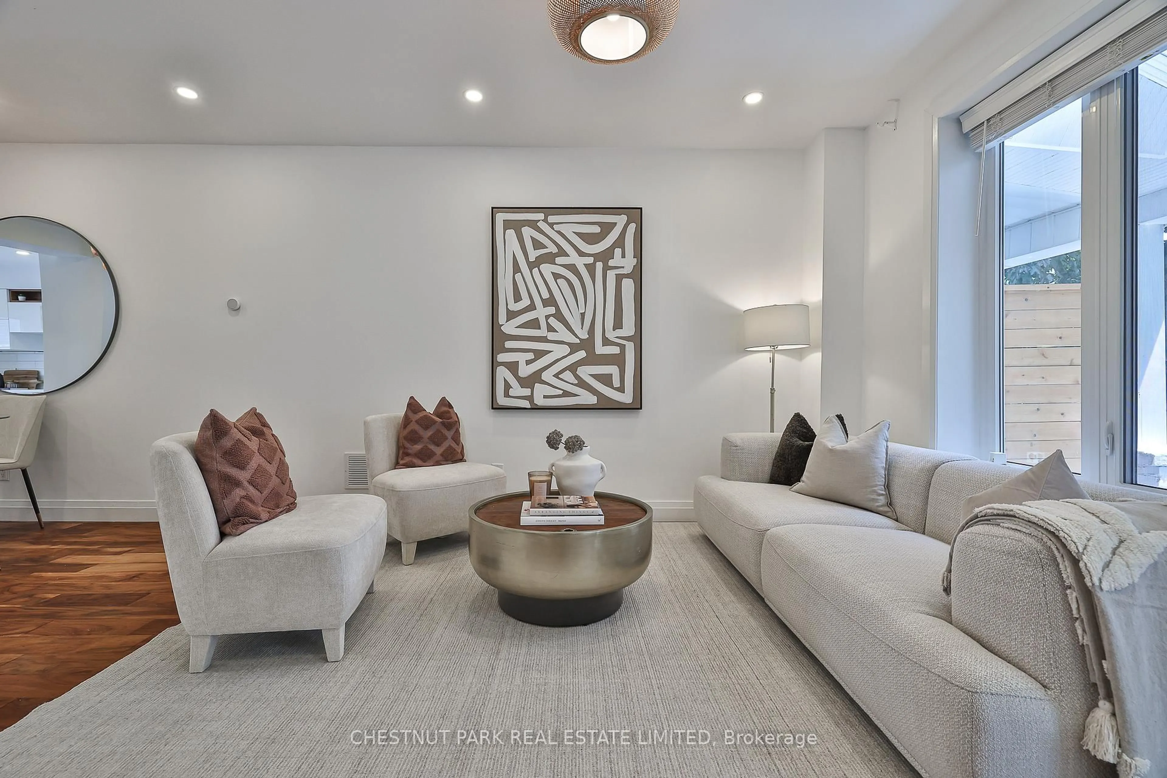 Living room with furniture, unknown for 56 Pendrith St, Toronto Ontario M6G 1R7