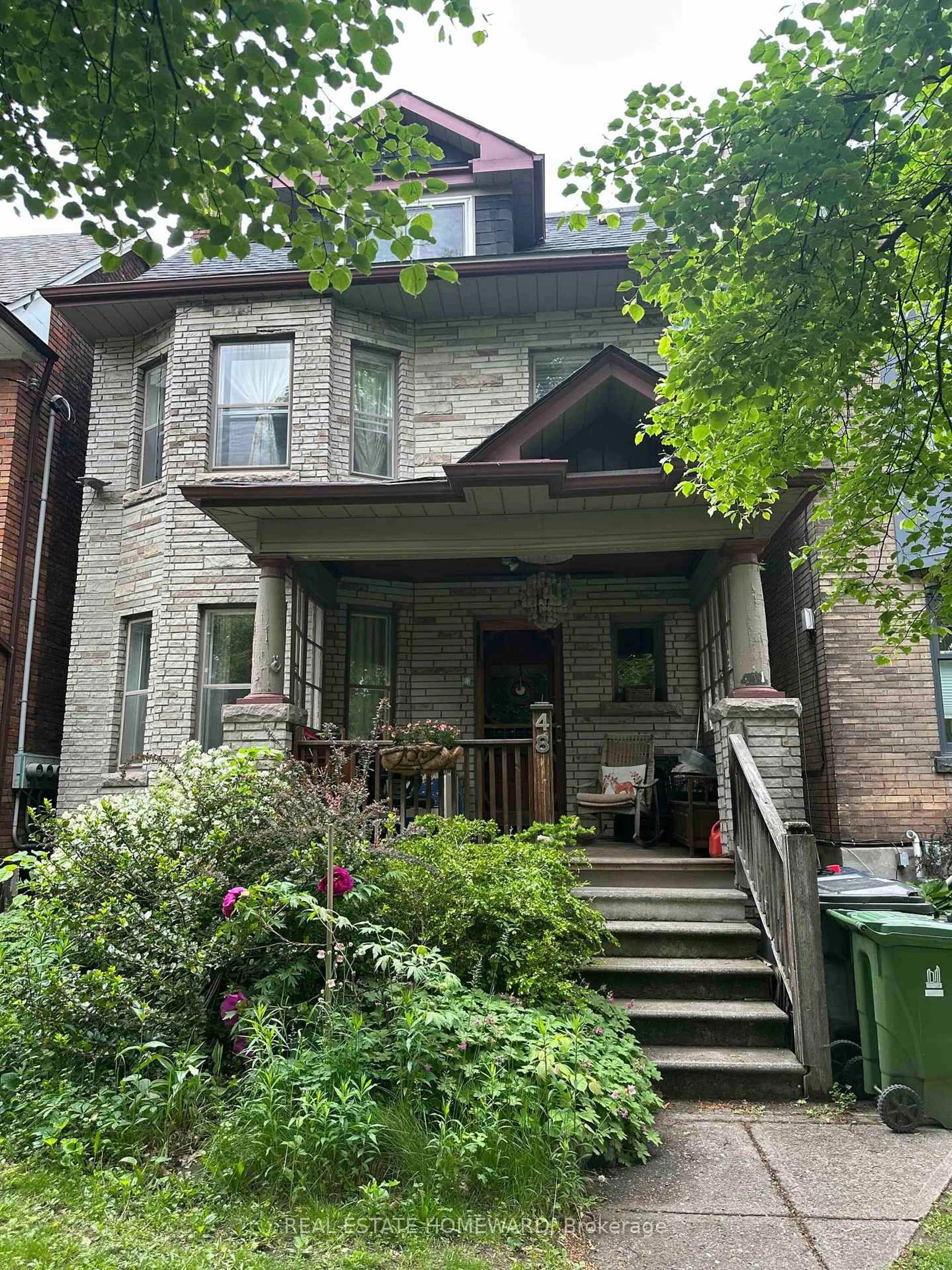 Home with brick exterior material, street for 48 Parkway Ave, Toronto Ontario M6R 1T5