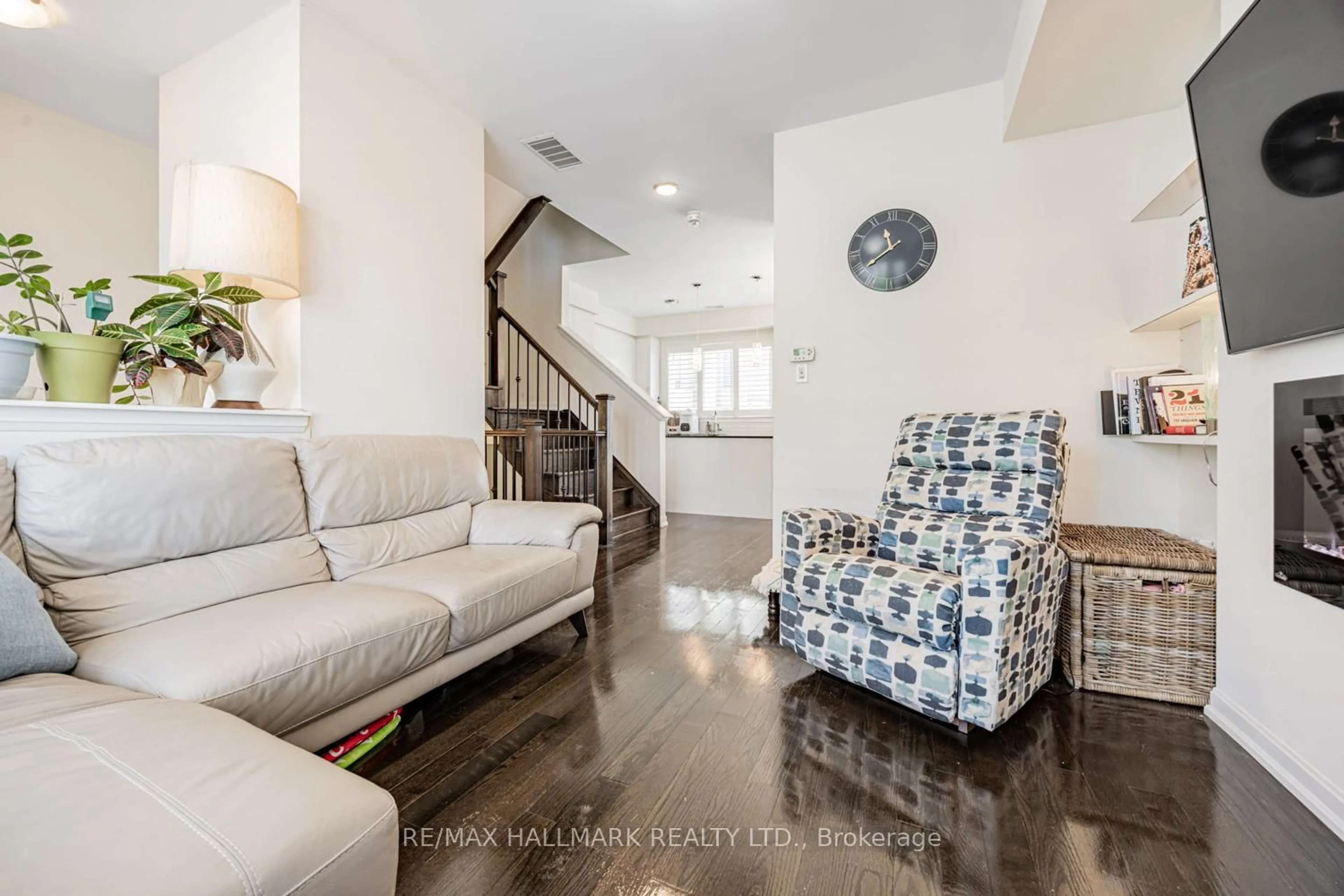 Living room with furniture, unknown for 11 Caroline Carpenter Grve, Toronto Ontario M3K 0B1