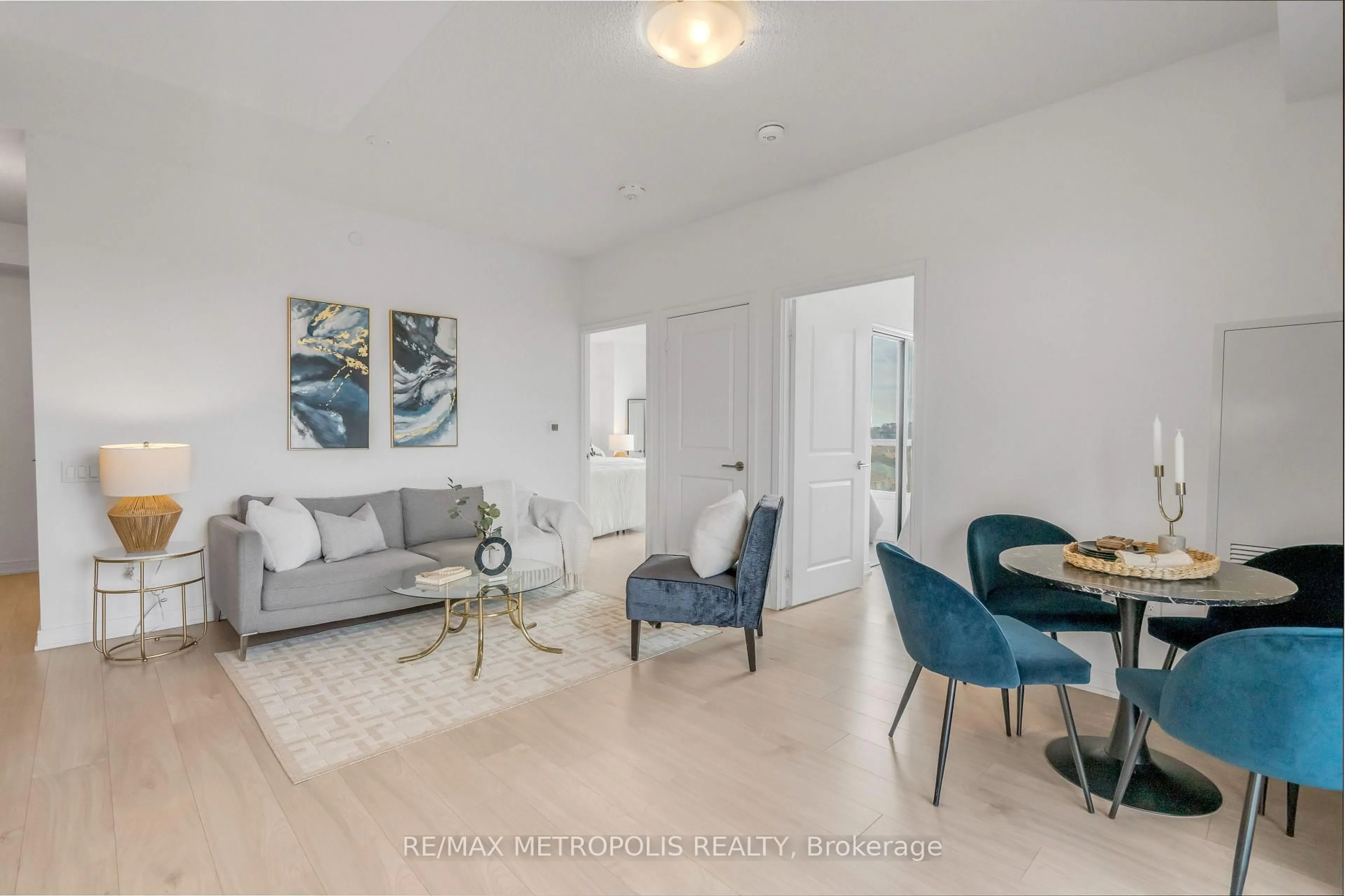 Living room with furniture, unknown for 8 Nahani Way #801, Mississauga Ontario L4Z 0C6