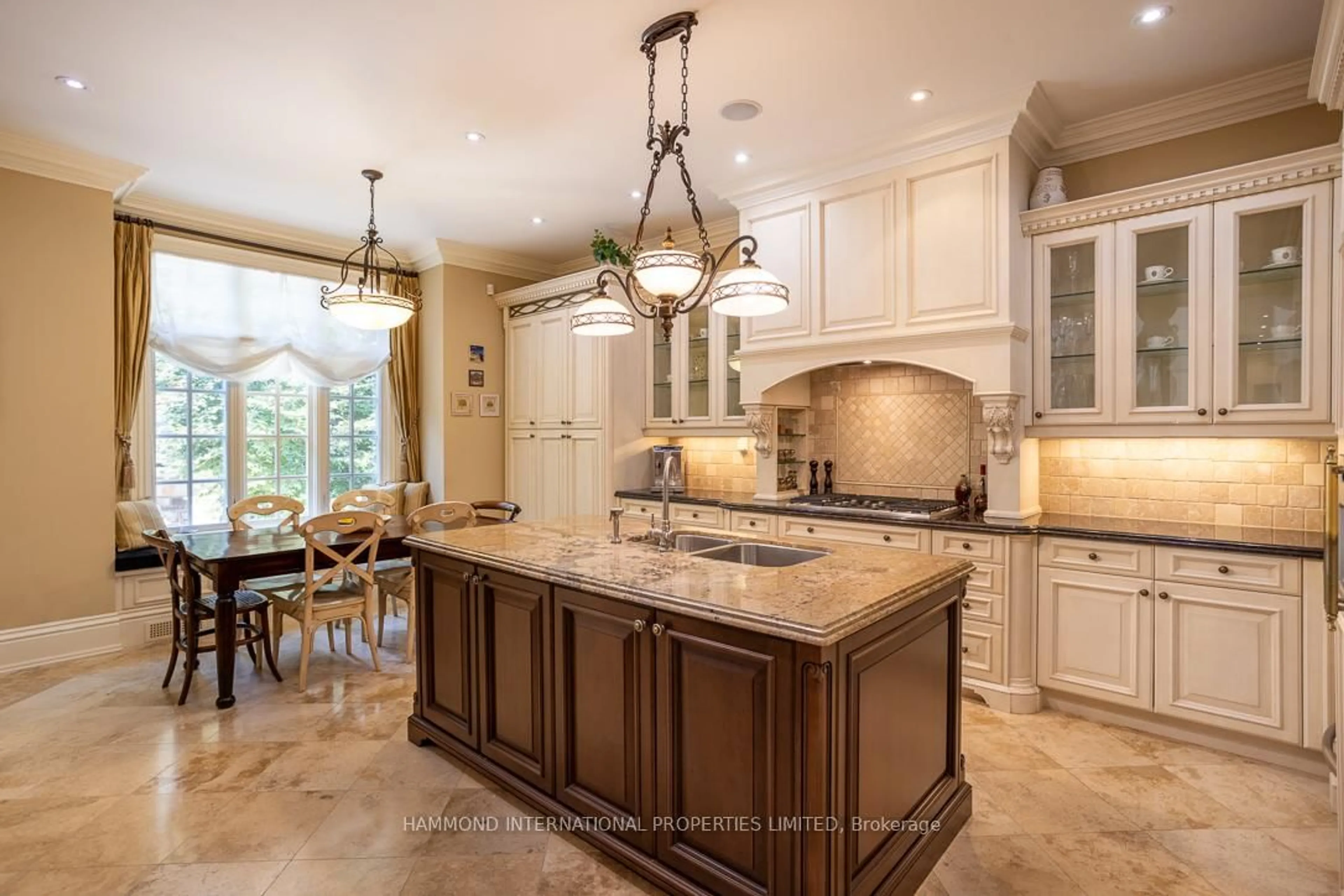 Open concept kitchen, ceramic/tile floor for 1 Ridgecross Rd, Toronto Ontario M9A 3Z3