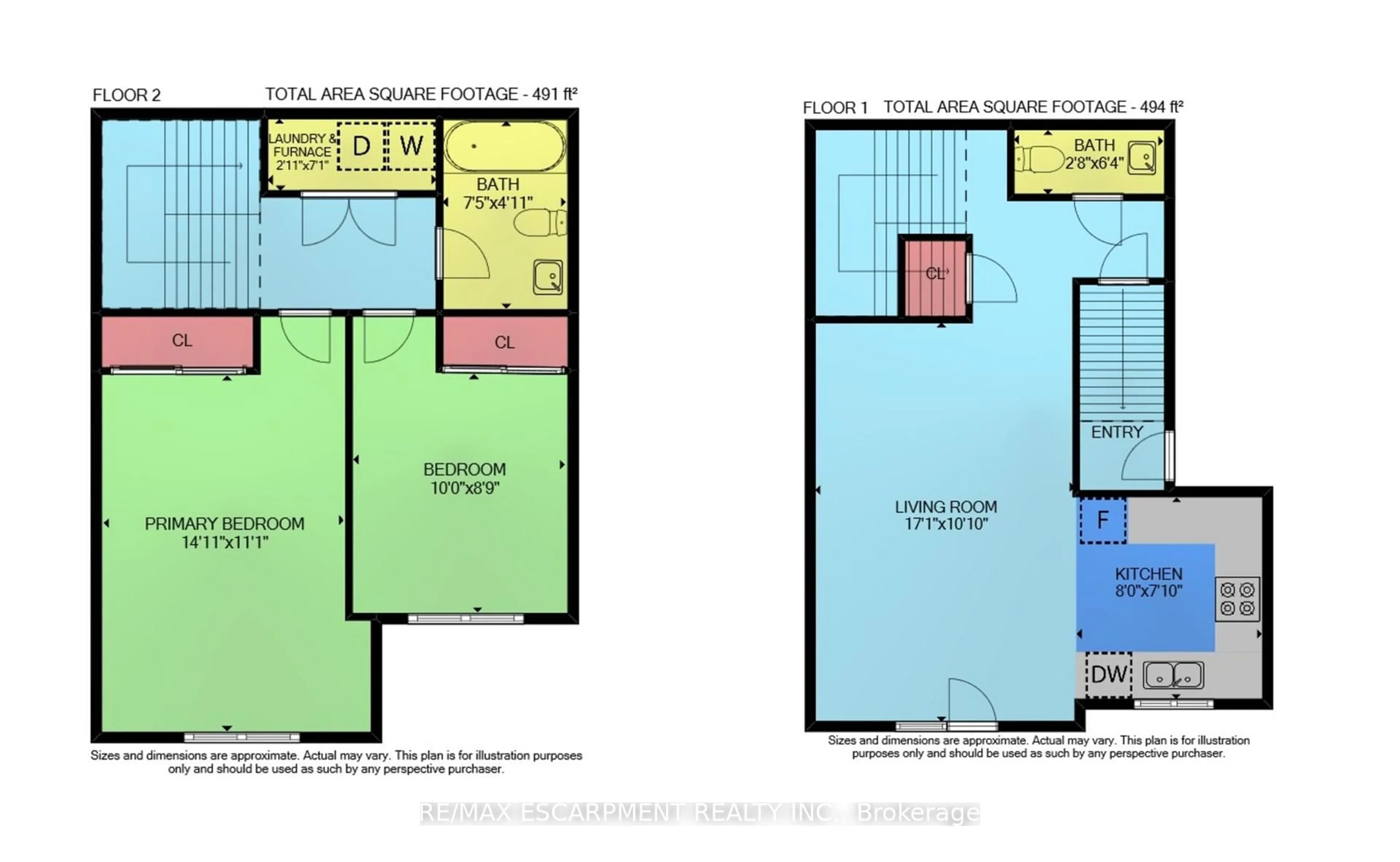 Floor plan for 35 Hays Blvd #11, Oakville Ontario L6H 0J1