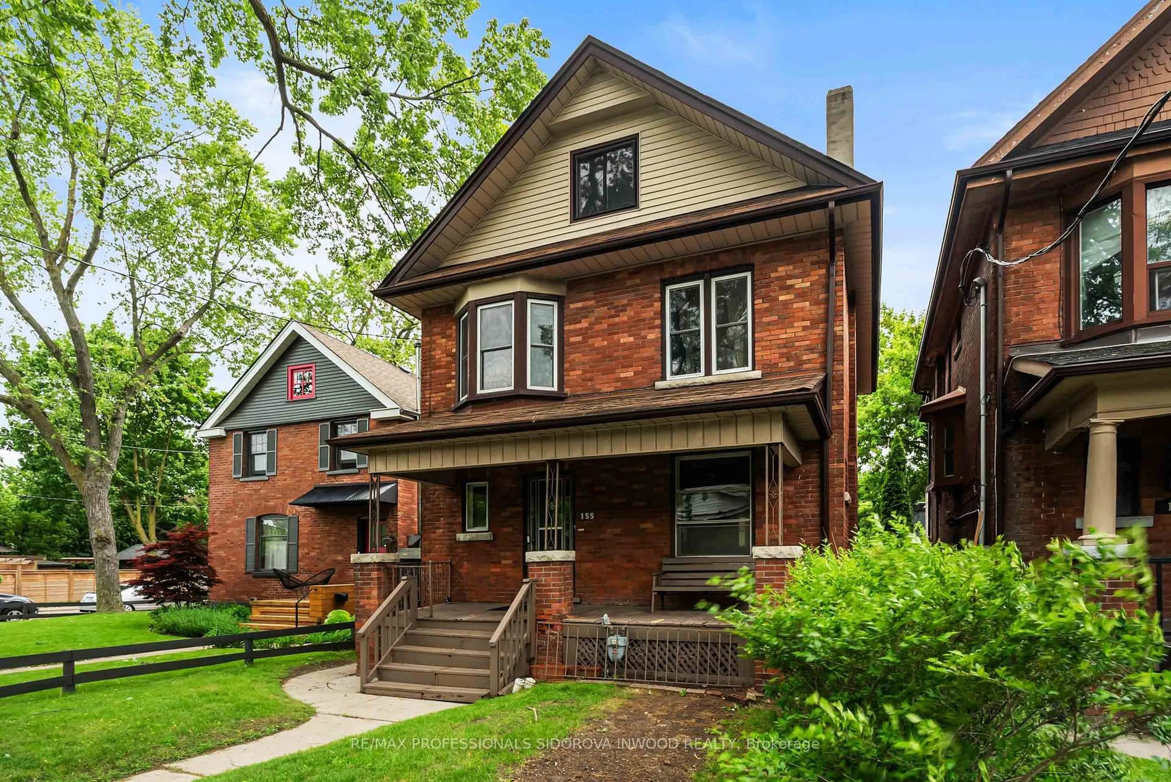 Home with brick exterior material, street for 155 St Johns Rd, Toronto Ontario M6P 1V2