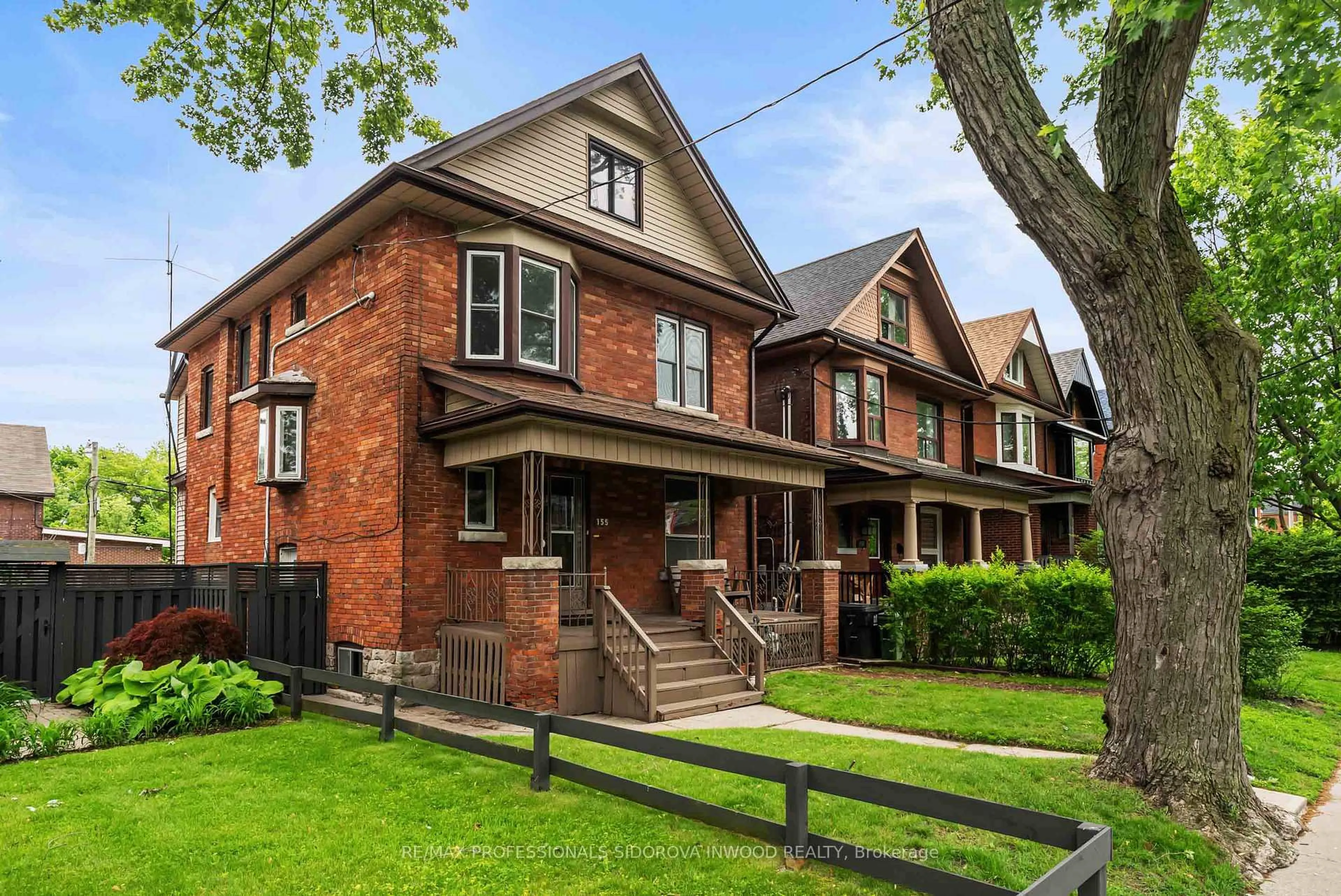 Home with brick exterior material, street for 155 St Johns Rd, Toronto Ontario M6P 1V2