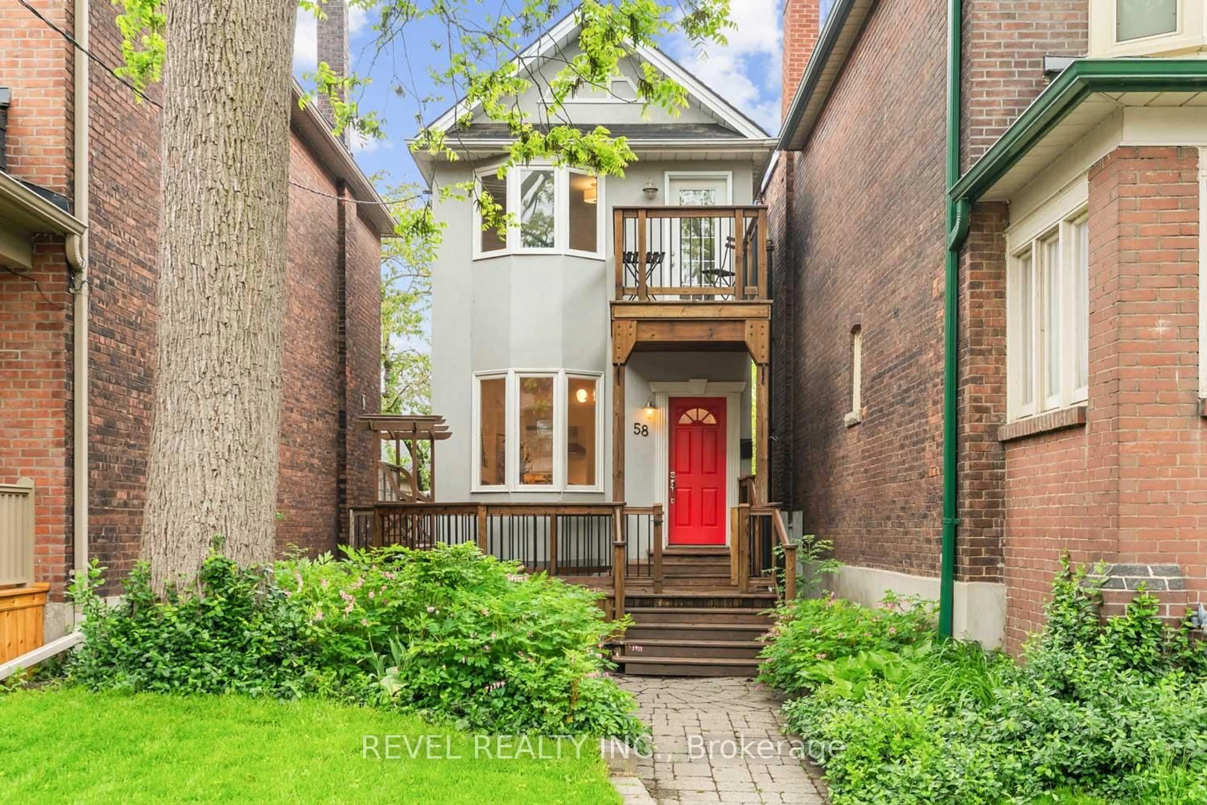 Home with brick exterior material, street for 58 Westminster Ave, Toronto Ontario M6R 1N4