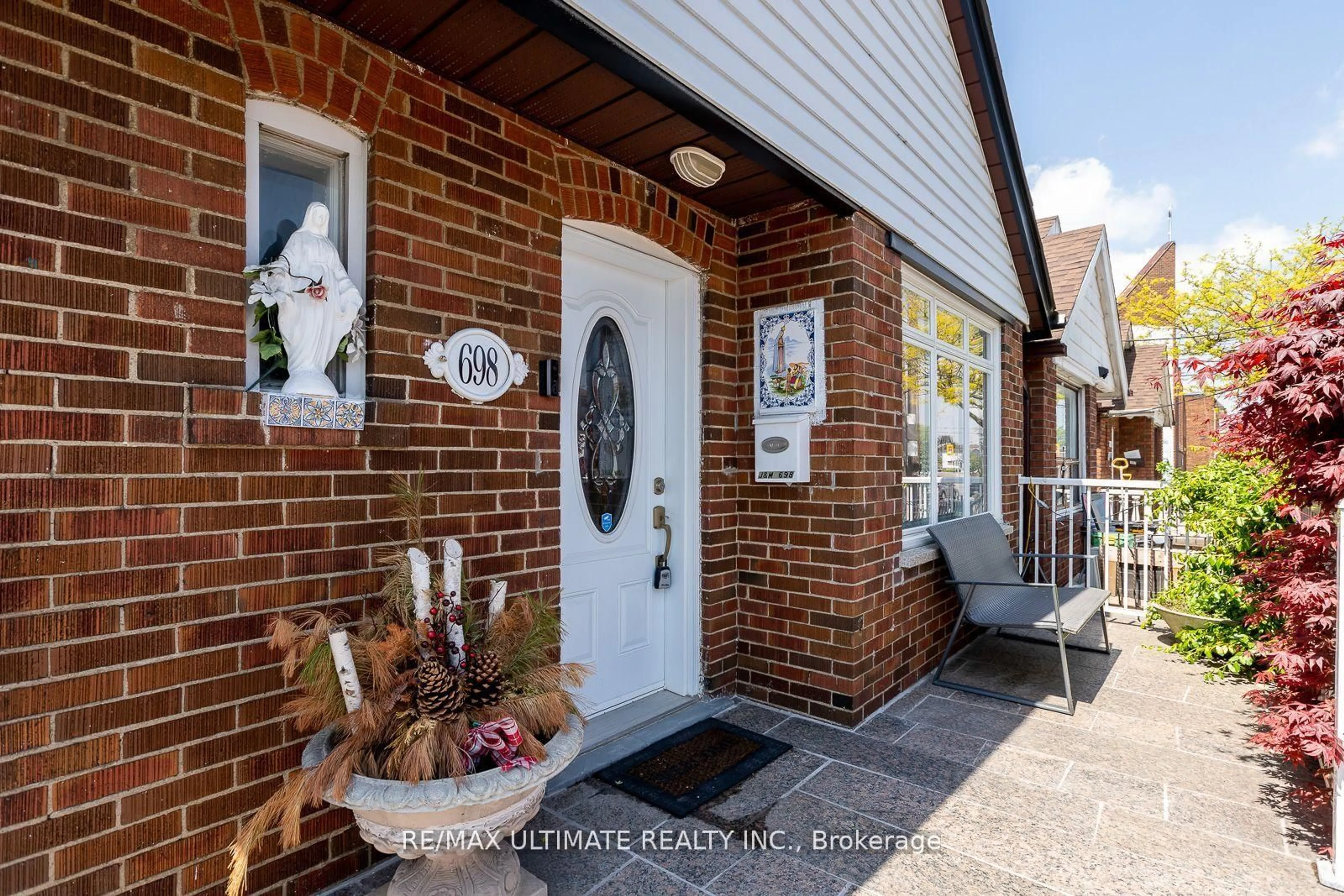 Home with brick exterior material, street for 698 Old Weston Rd, Toronto Ontario M6N 3B8