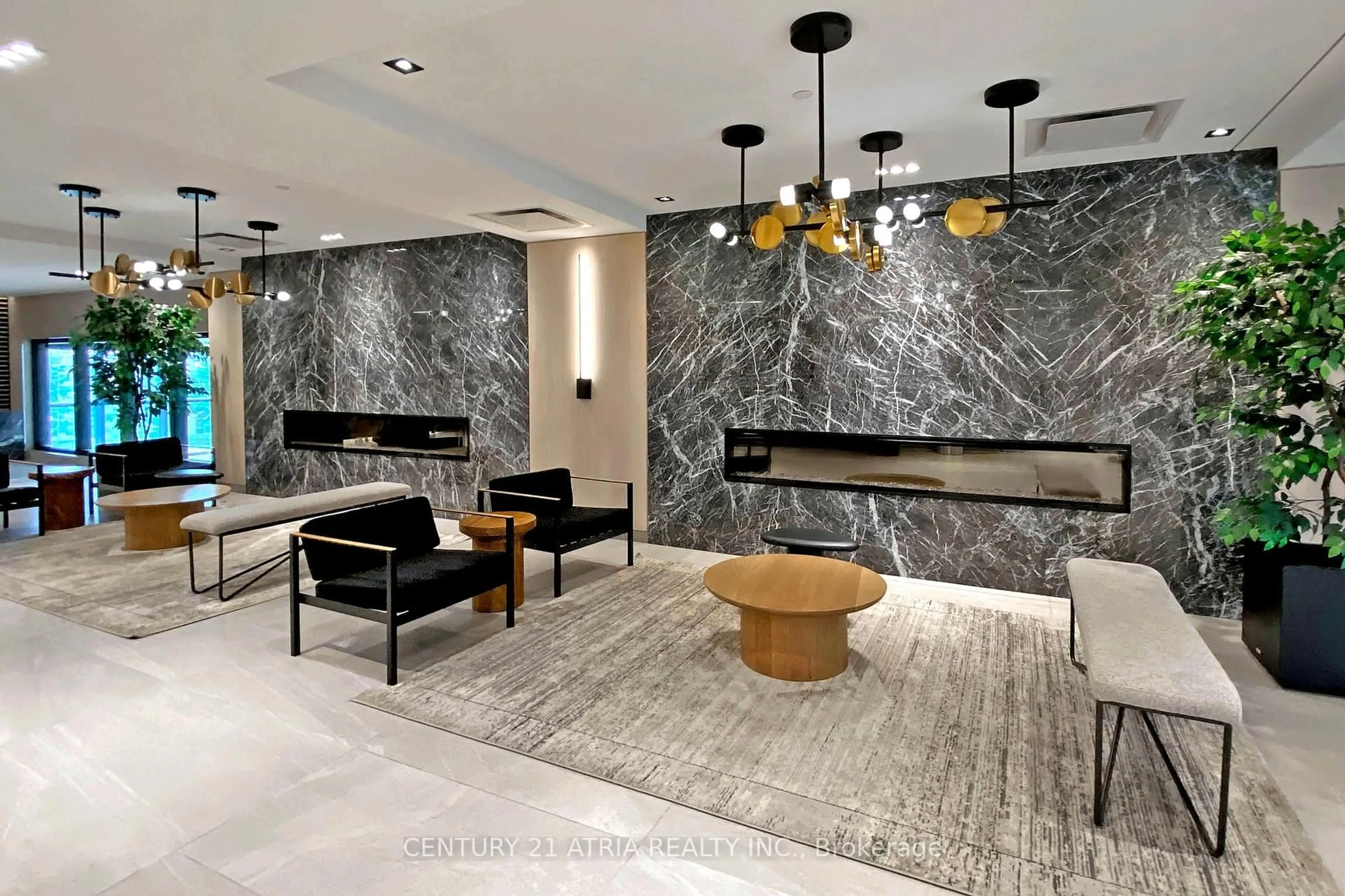 Lobby for 60 George Butchart Dr #217, Toronto Ontario M3K 0E1