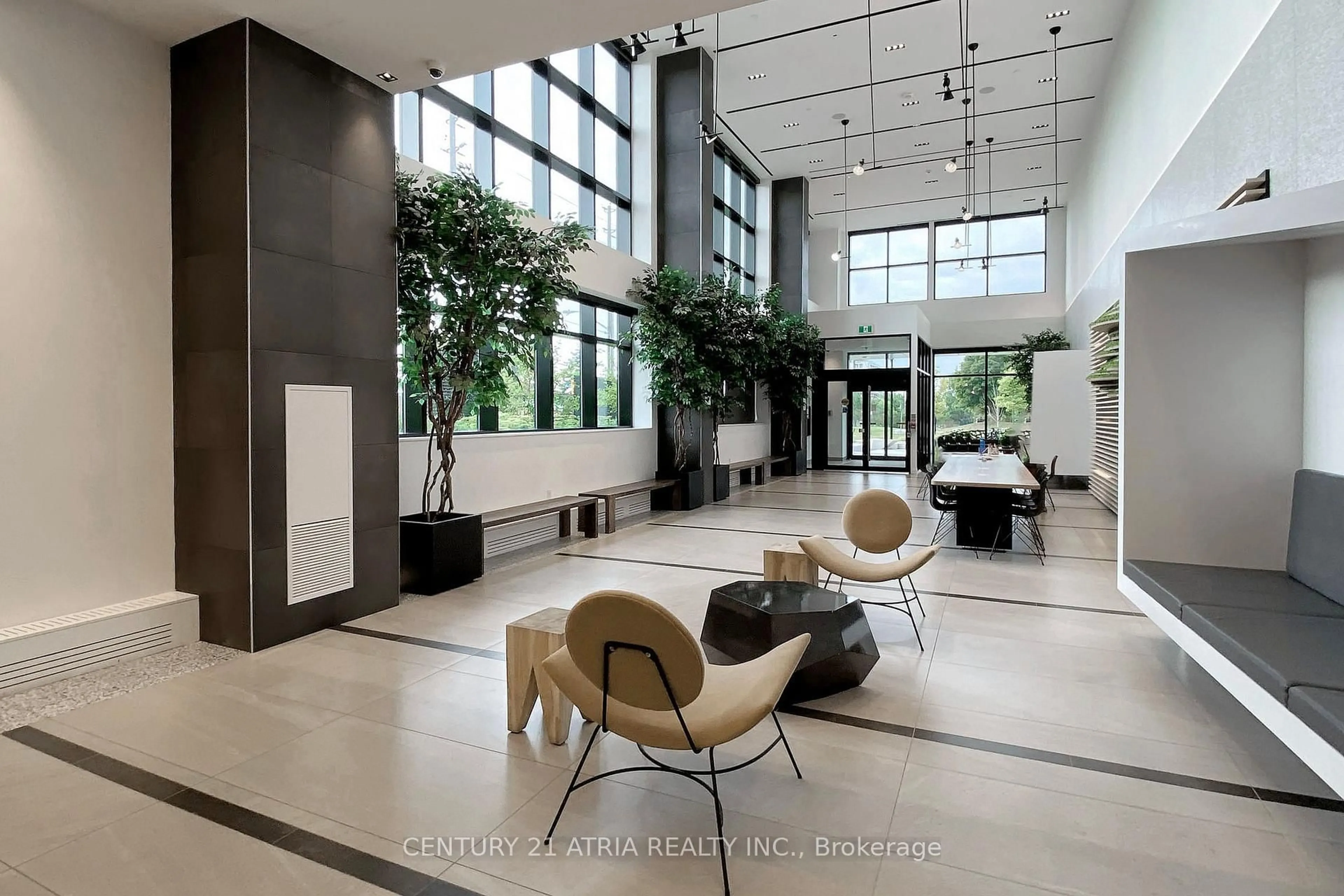 Lobby for 60 George Butchart Dr #217, Toronto Ontario M3K 0E1