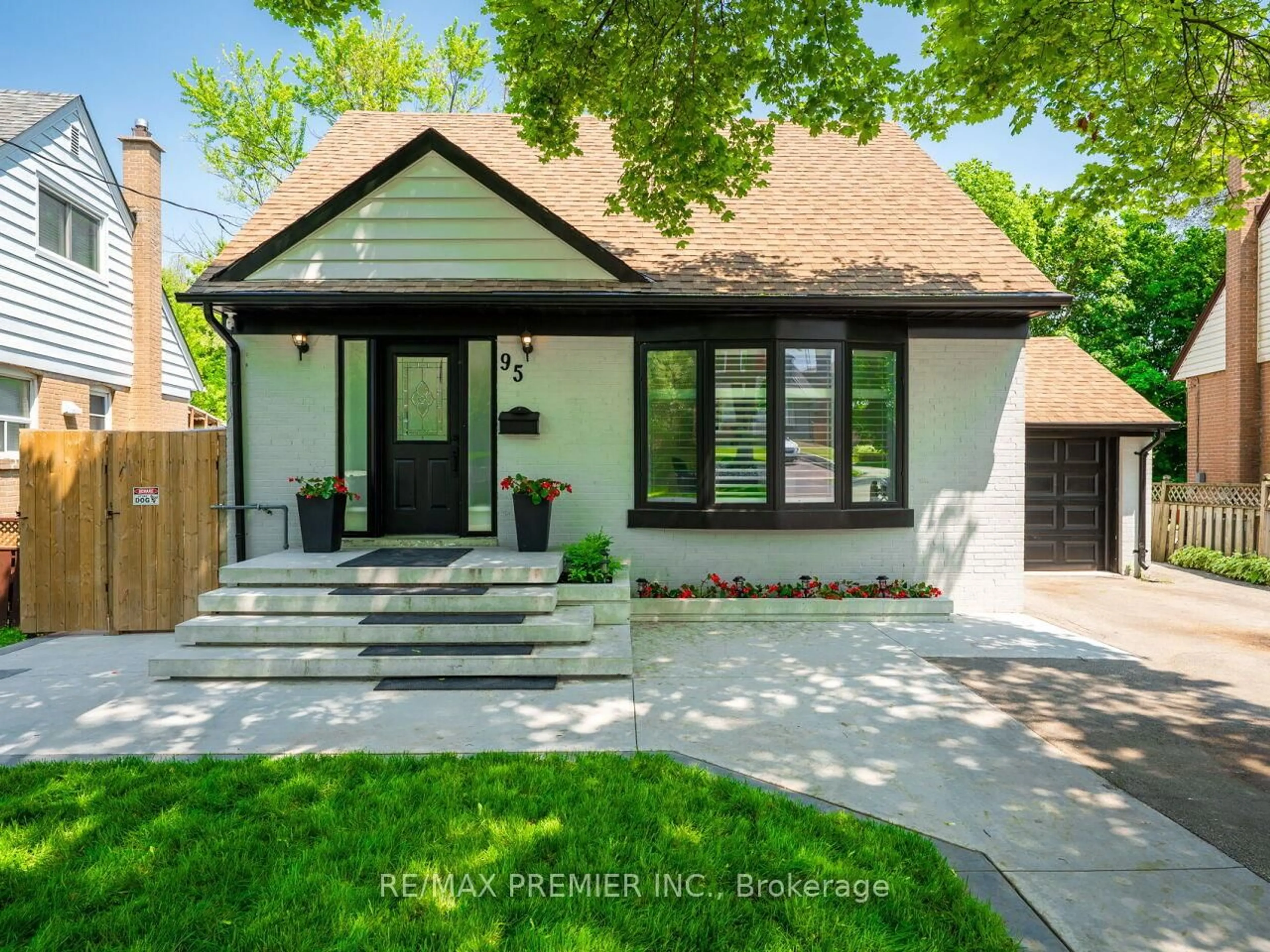 Home with brick exterior material, street for 95 Clearbrooke Circ, Toronto Ontario M9W 2E9