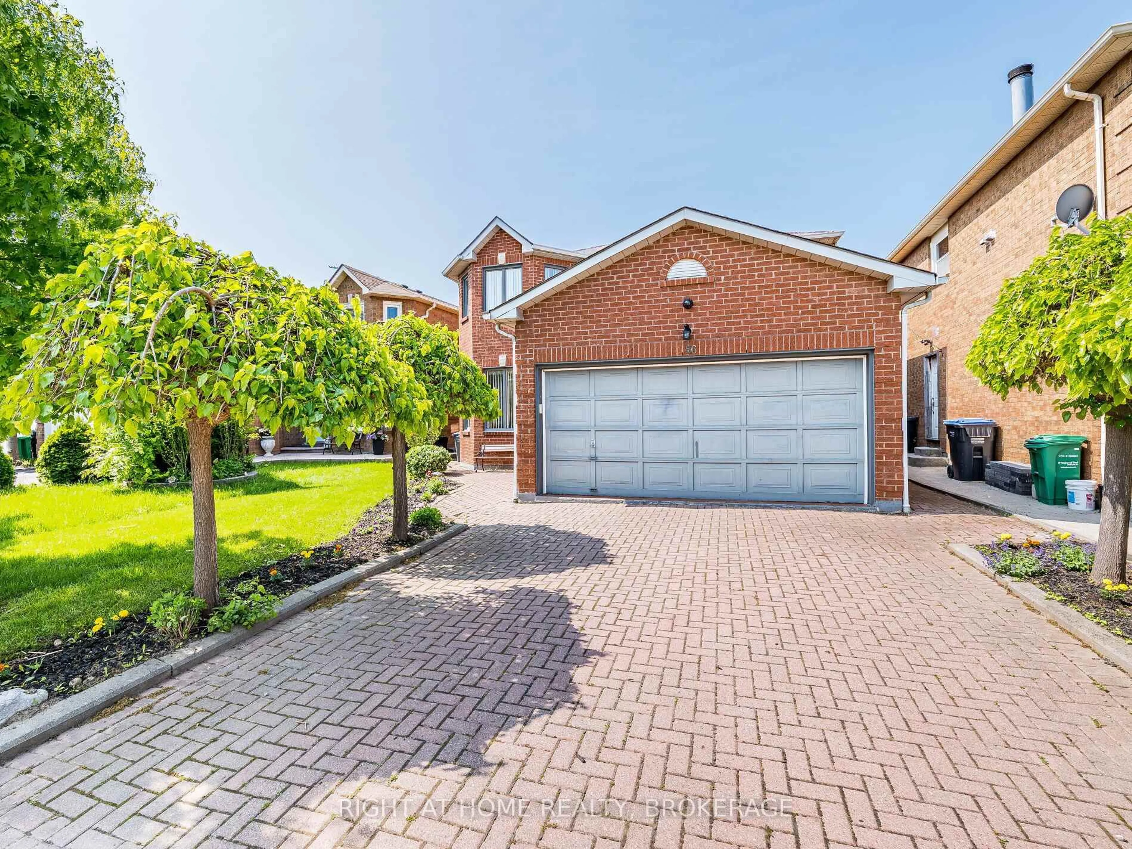 Home with brick exterior material, street for 56 Cannon Cres, Brampton Ontario L6Y 4L7