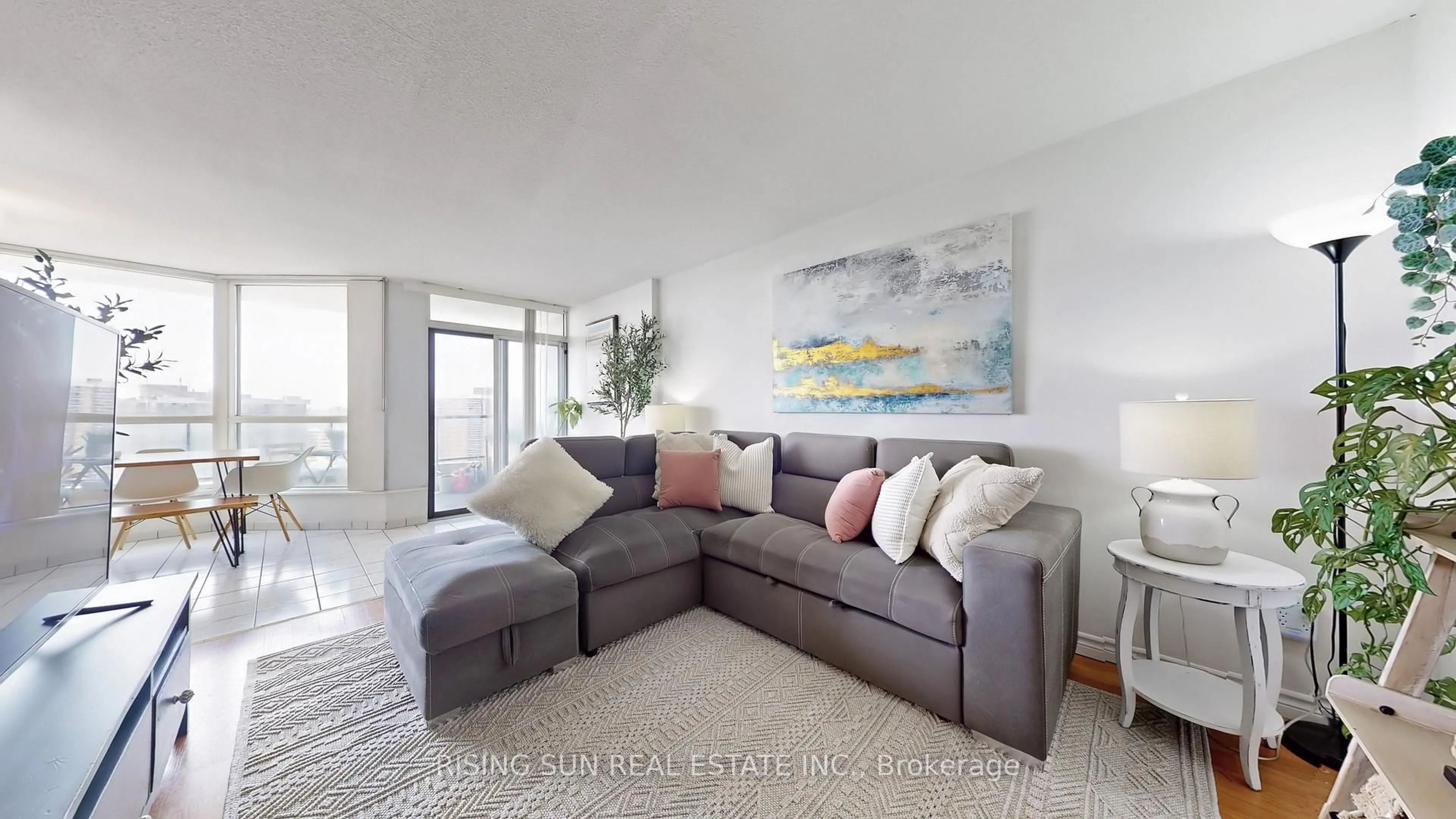 Living room with furniture, unknown for 5 Rowntree Rd #1810, Toronto Ontario M9V 5G9
