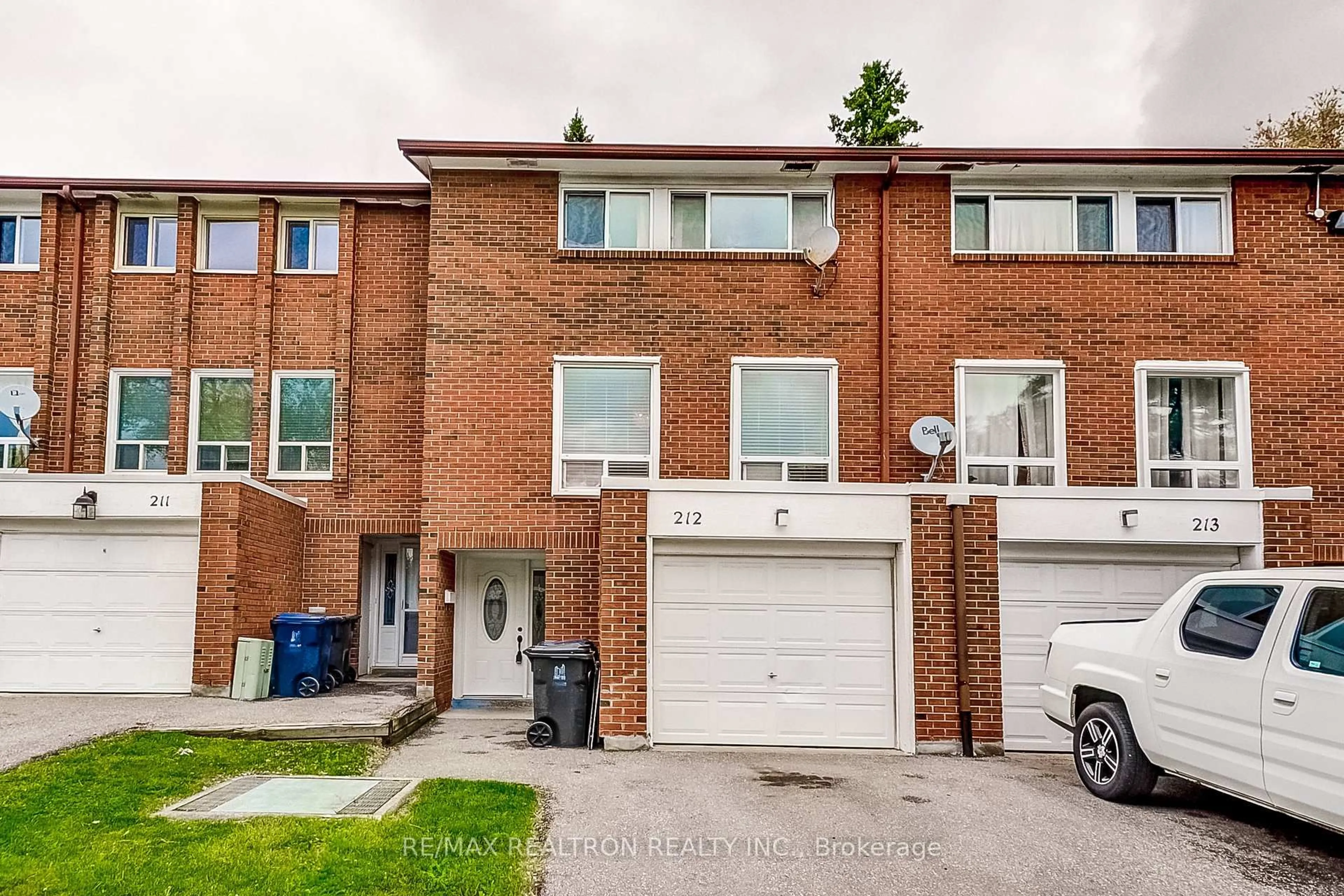 Home with brick exterior material, street for 6442 Finch Ave #212, Toronto Ontario M9V 1T4