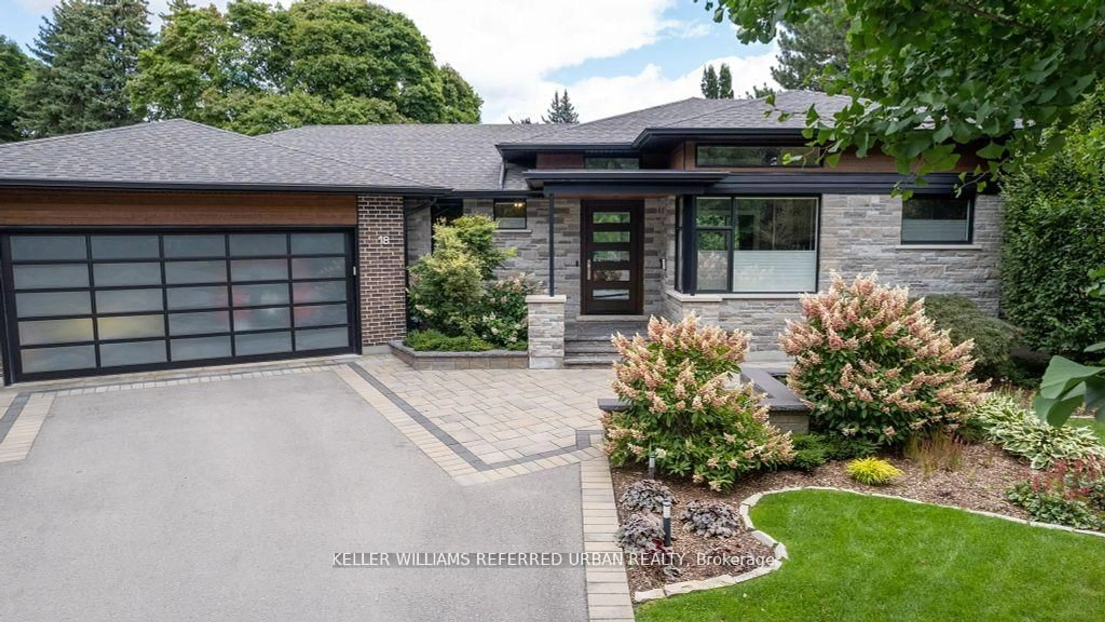 Home with brick exterior material, street for 18 Plumbstead Crt, Toronto Ontario M9A 1V5