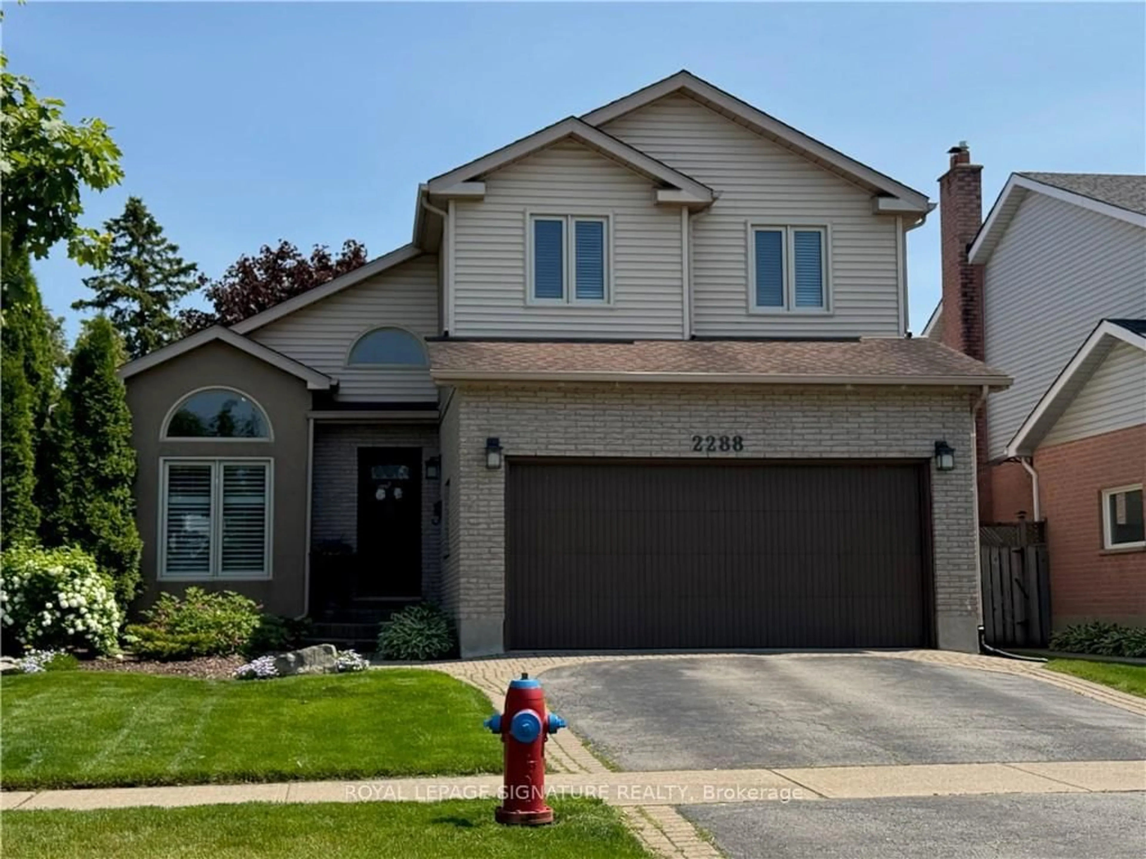 Home with brick exterior material, street for 2288 Heidi Ave, Burlington Ontario L7M 3W3