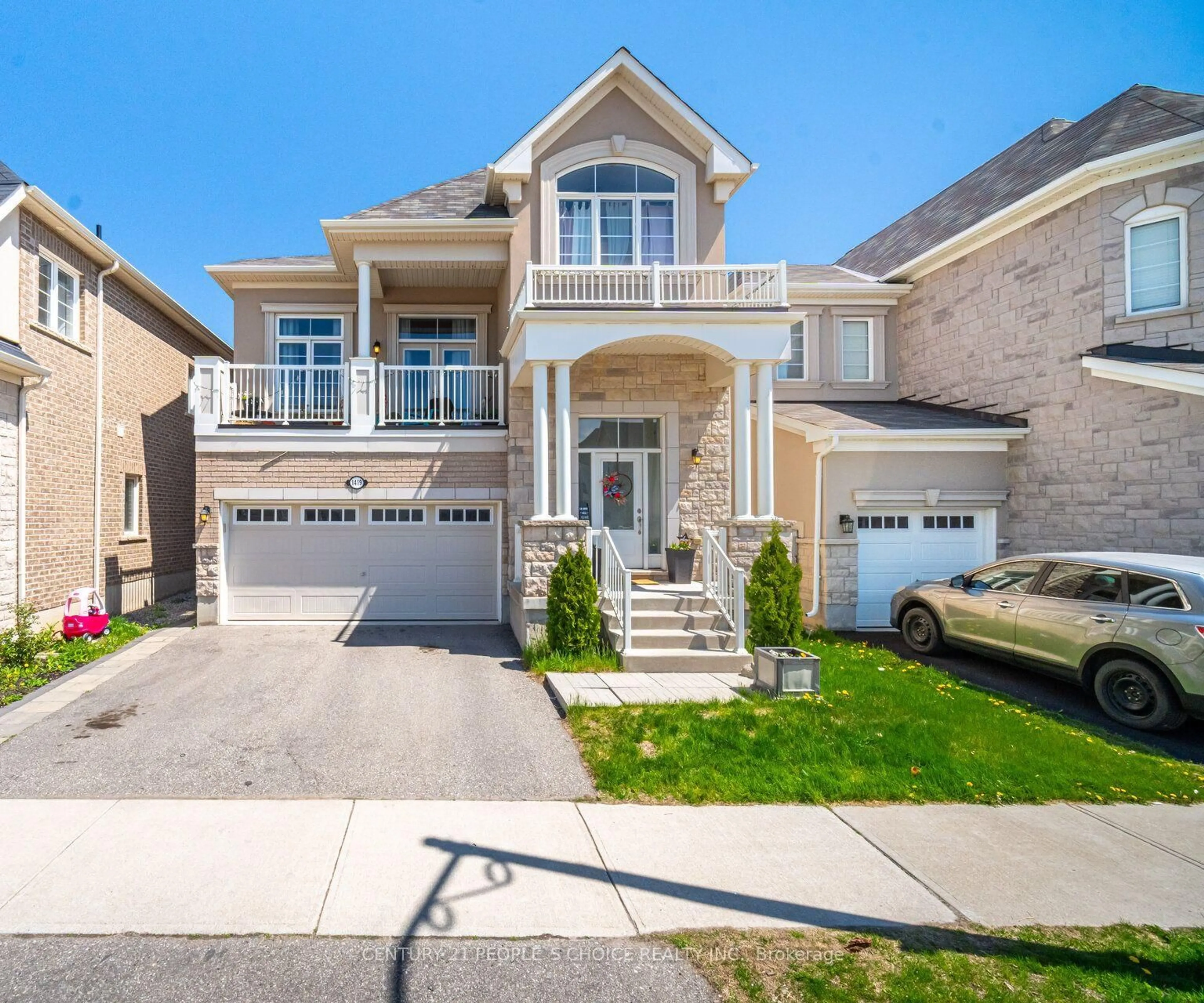 Home with brick exterior material, street for 1419 Chretien St, Milton Ontario L9E 1G7