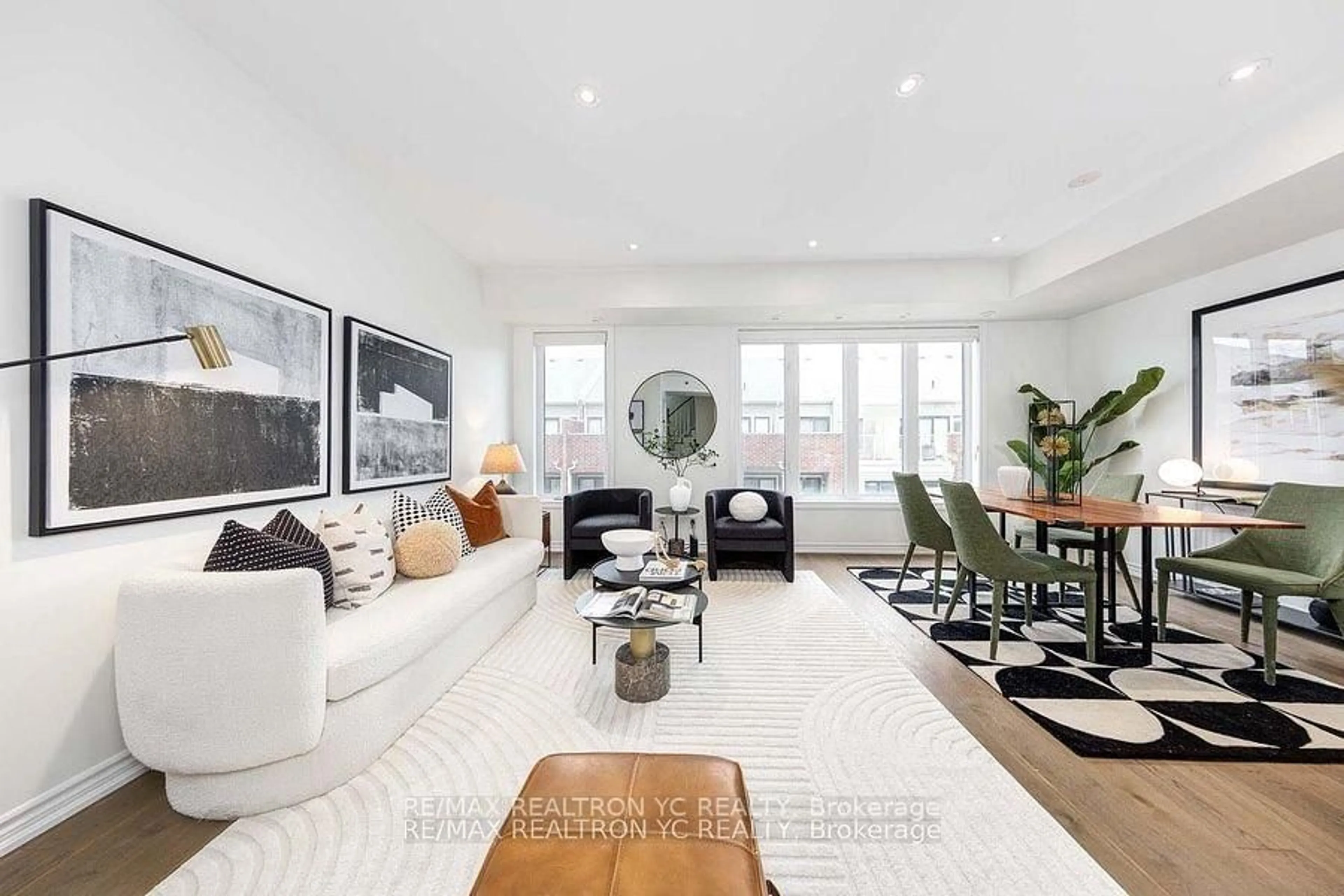 Living room with furniture, unknown for 125 Long Branch Ave #11, Toronto Ontario M8W 0A9