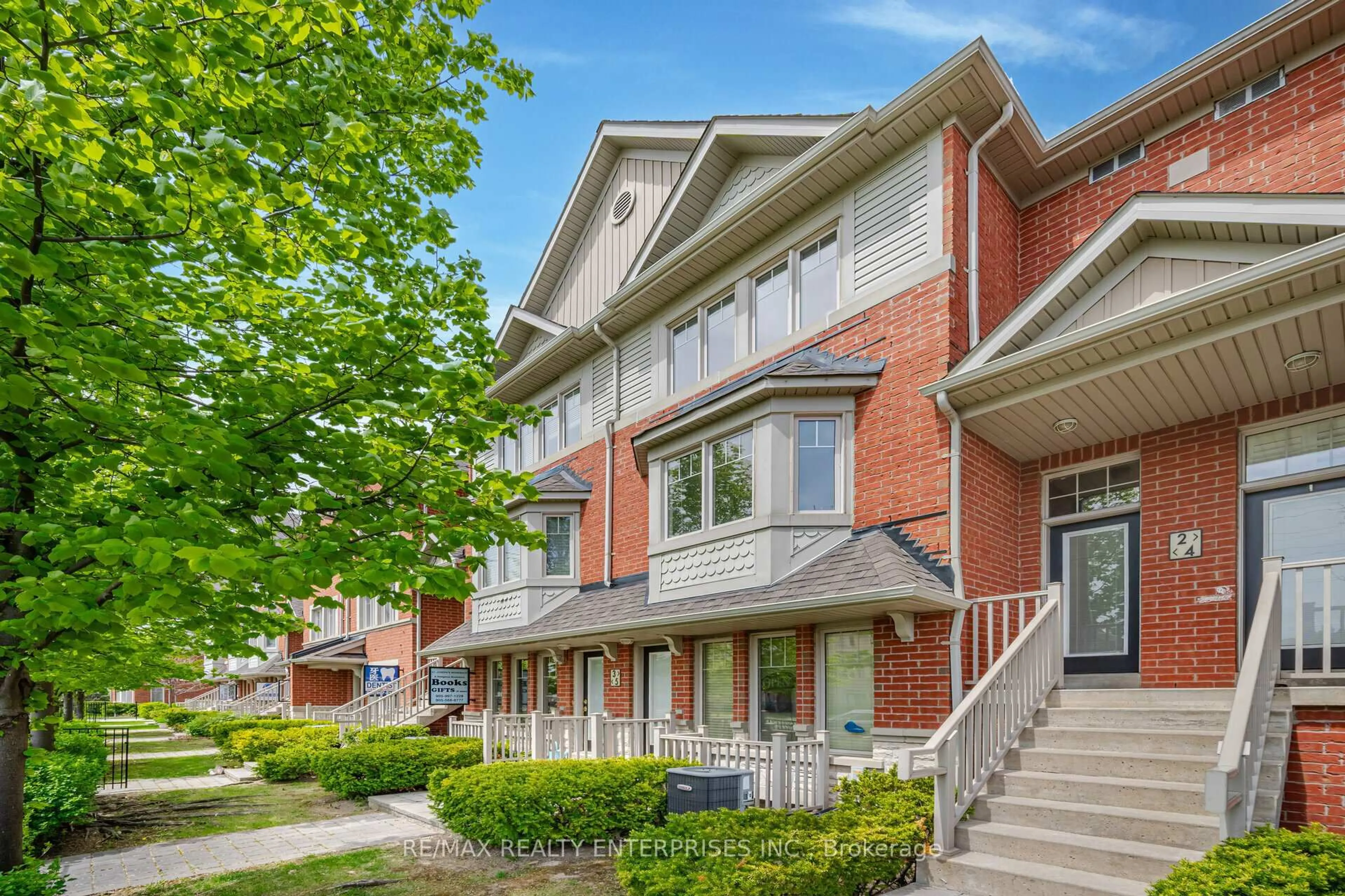 Home with brick exterior material, street for 3375 Thomas St #3,4, Mississauga Ontario L5M 0P7