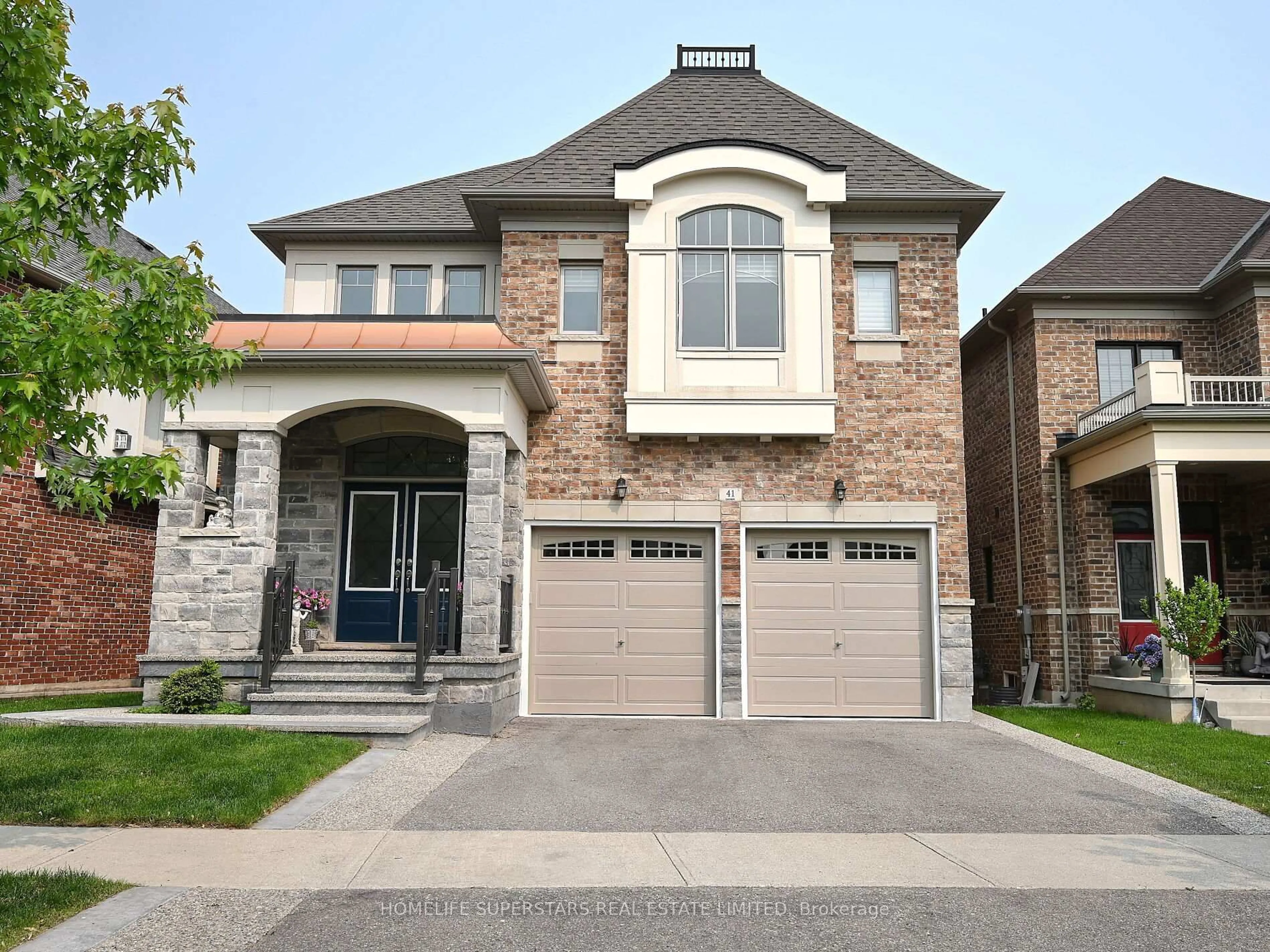 Home with brick exterior material, street for 41 Provost Ave, Brampton Ontario L6Y 6E8