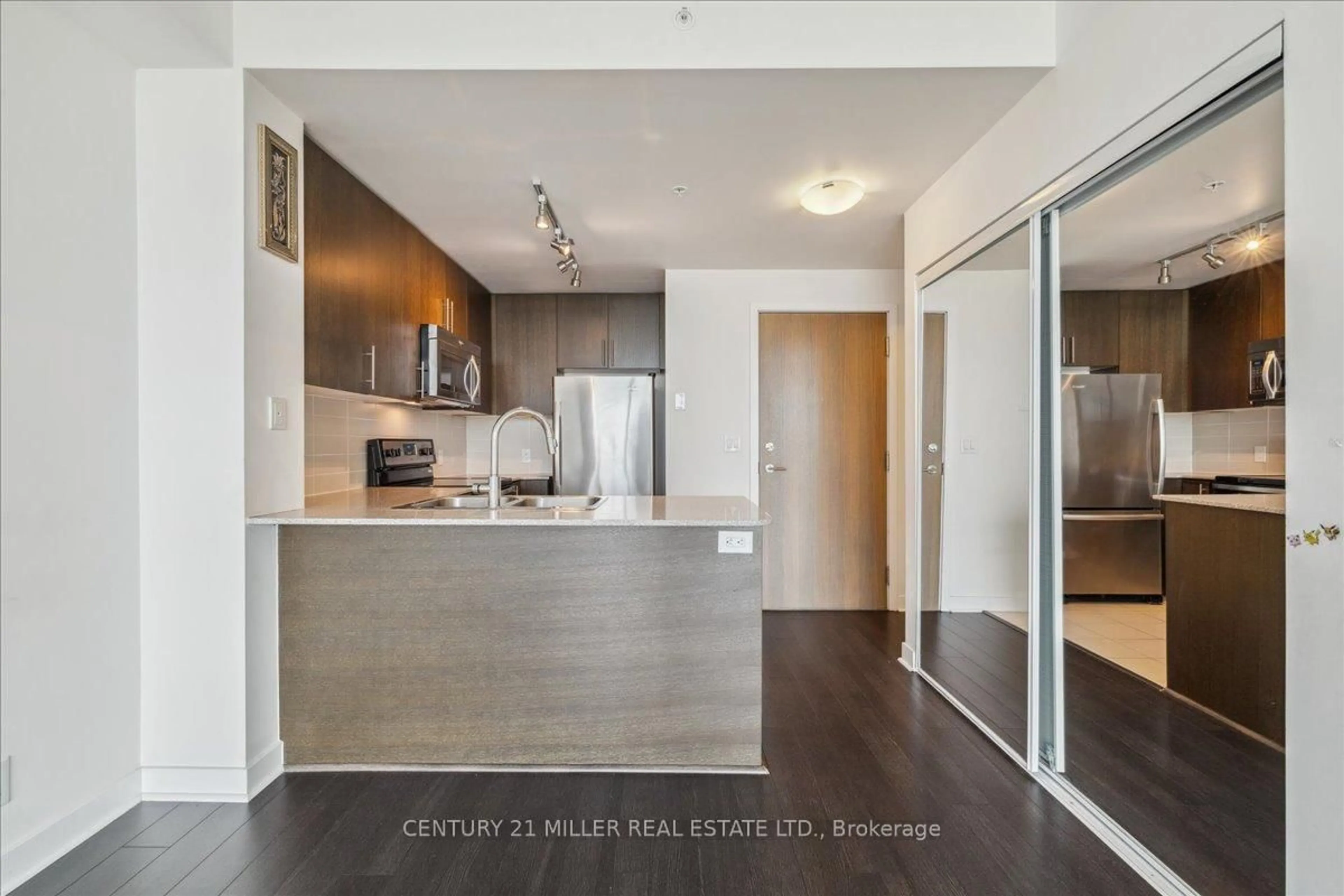 Open concept kitchen, unknown for 3985 Grand Park Dr #2209, Mississauga Ontario L5B 0H8