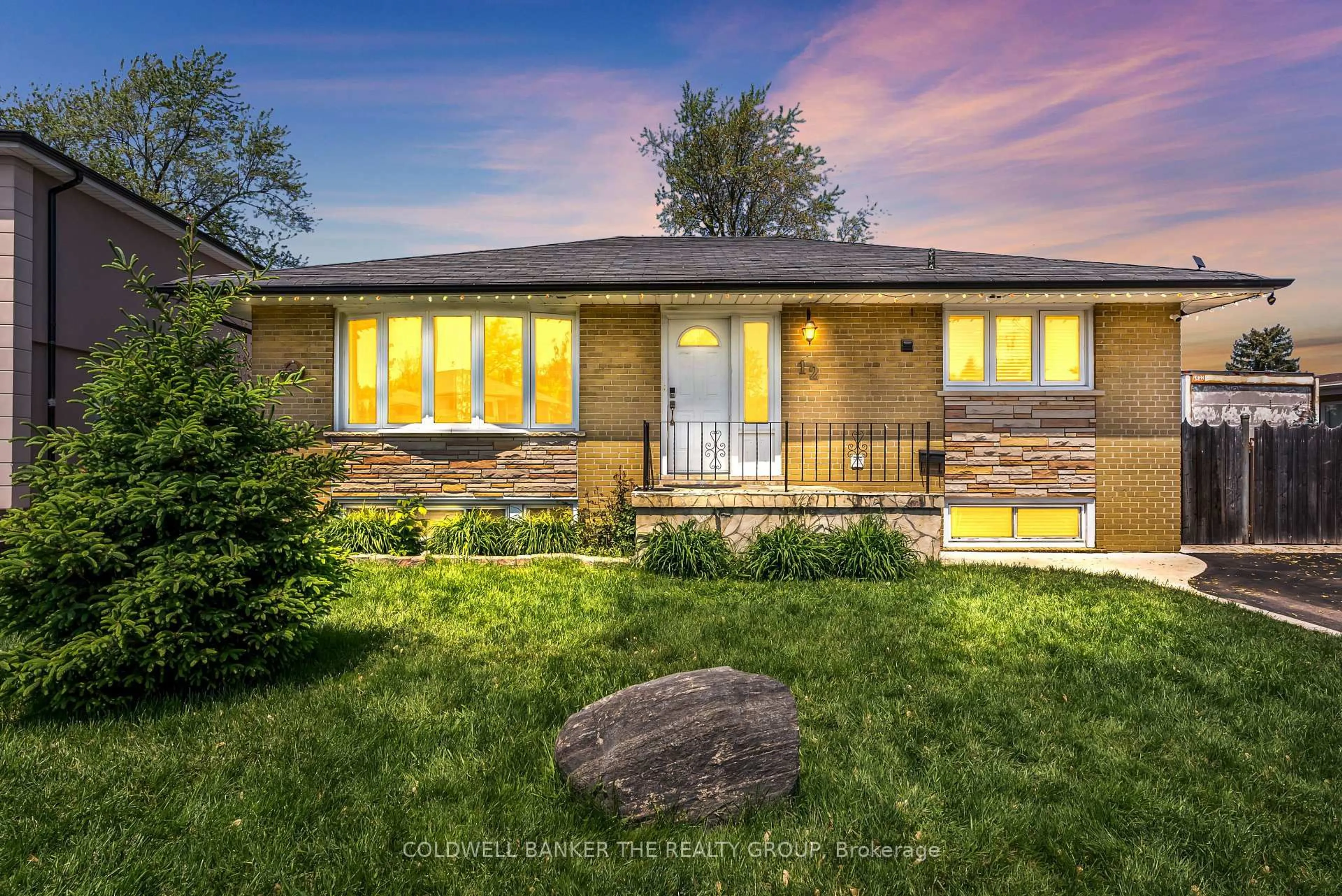 Home with brick exterior material, street for 12 Sherwood Cres, Brampton Ontario L6X 2E1