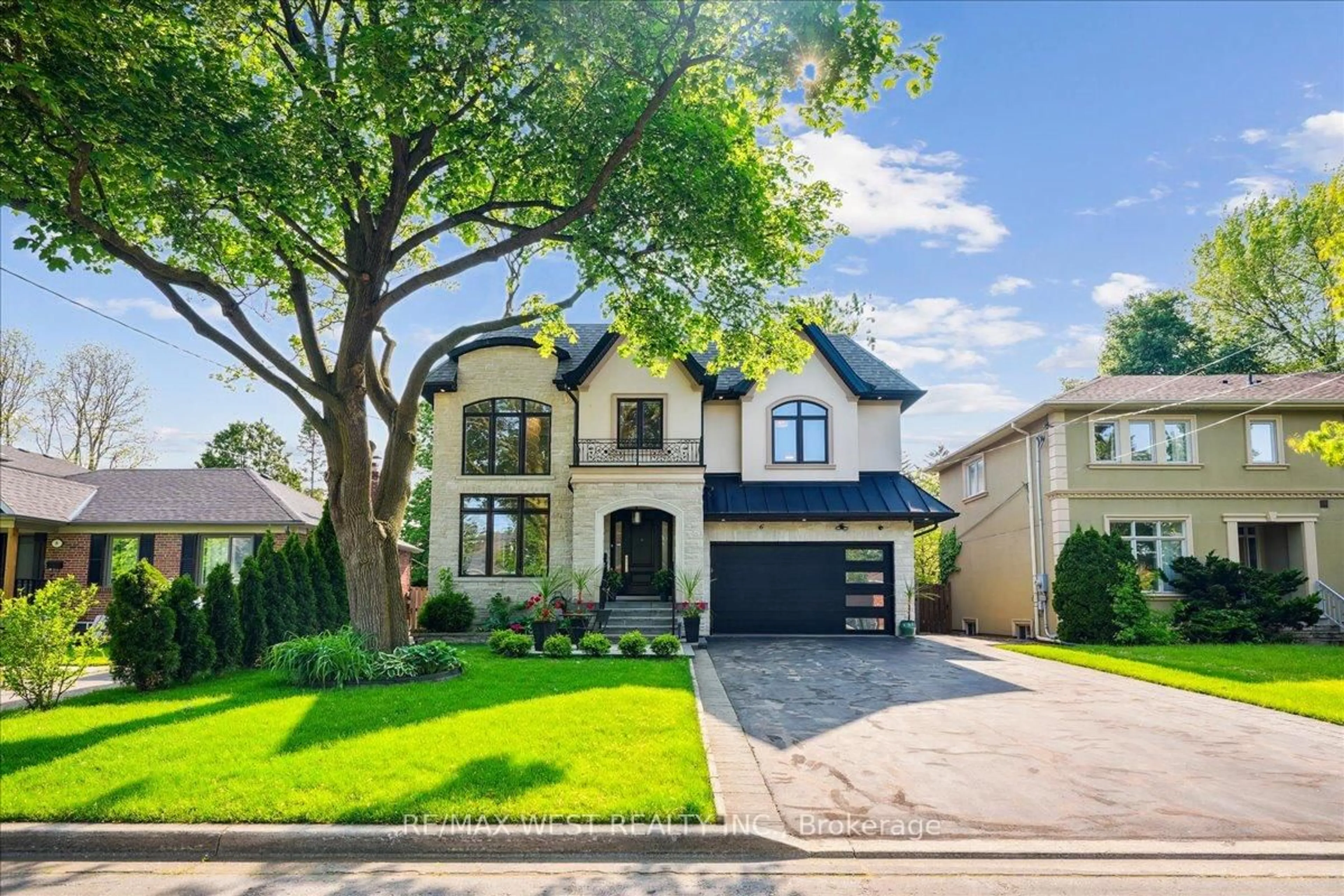 Home with brick exterior material, street for 6 Burnelm Dr, Toronto Ontario M9B 4N3