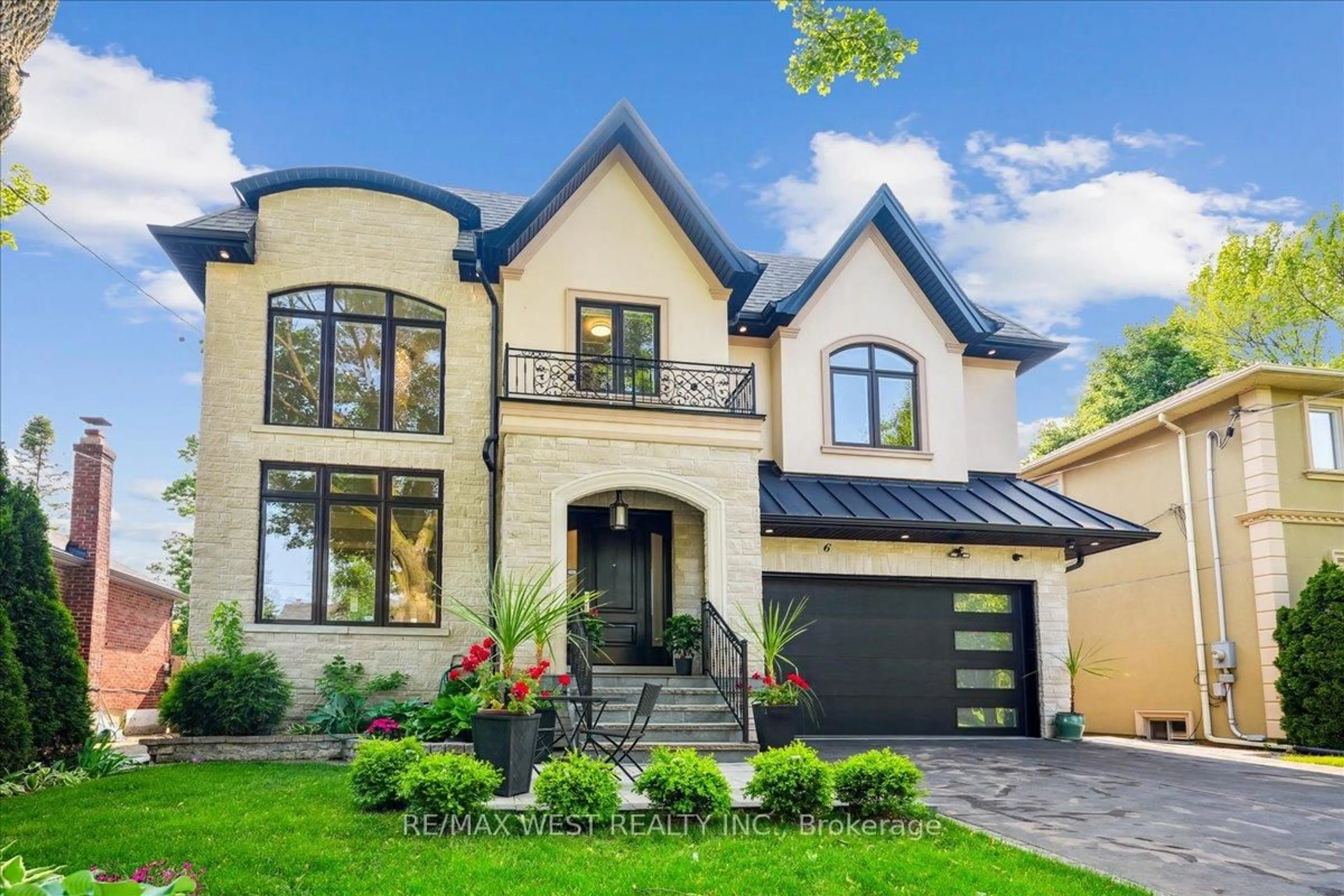 Home with brick exterior material, street for 6 Burnelm Dr, Toronto Ontario M9B 4N3