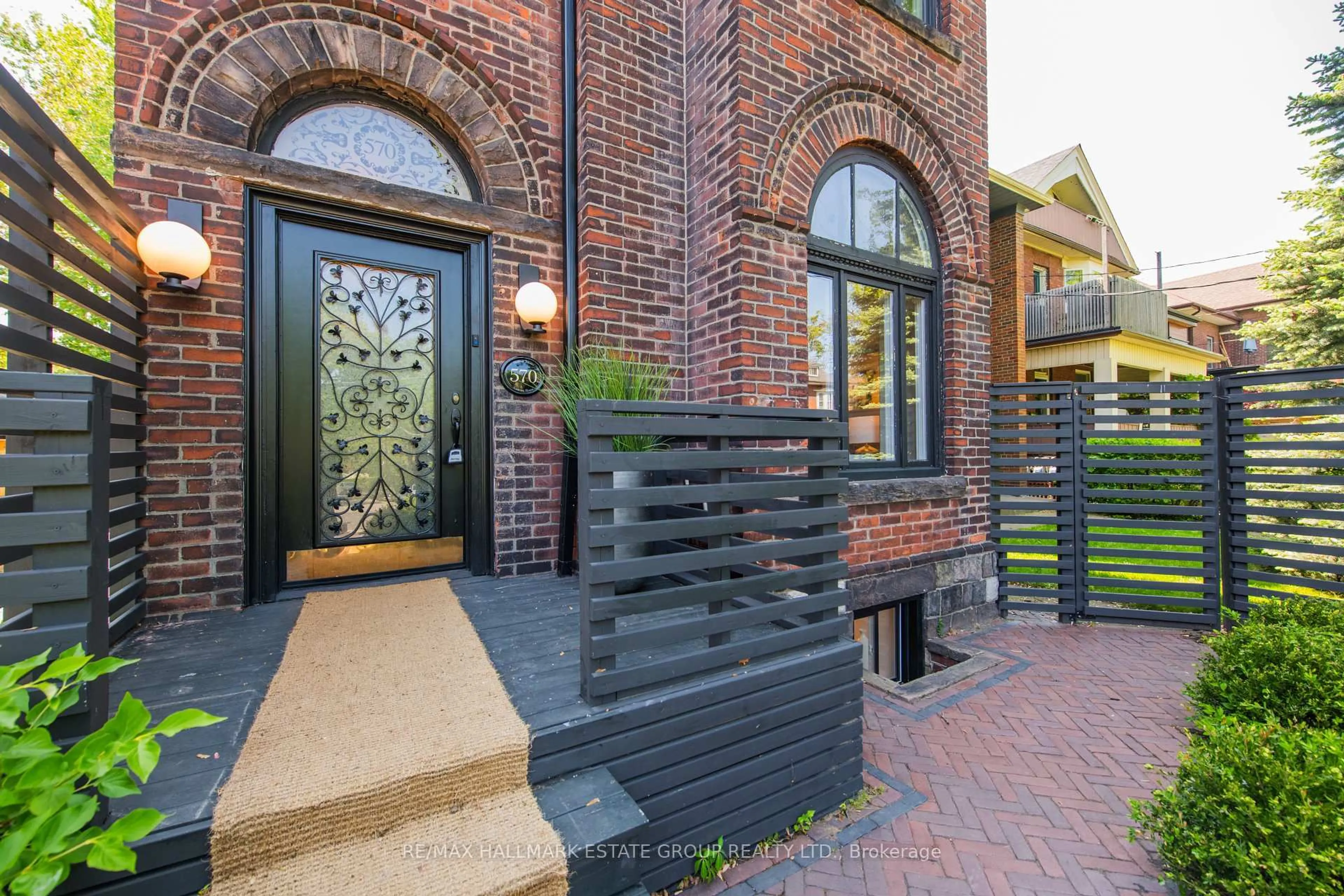 Home with brick exterior material, street for 570 Indian Rd, Toronto Ontario M6P 2C2