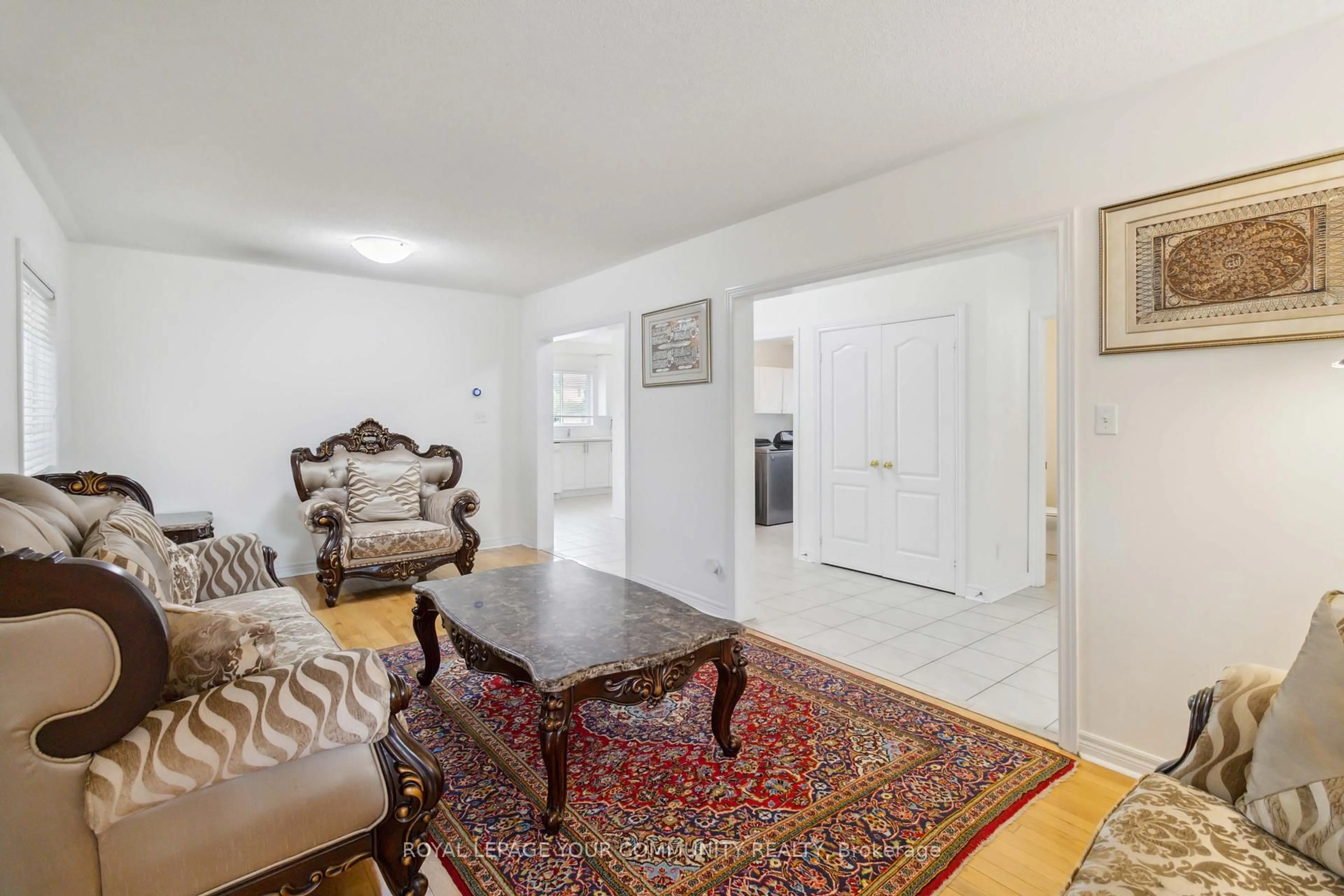 Living room with furniture, unknown for 23 Hillpath Cres, Brampton Ontario L6Z 4T9