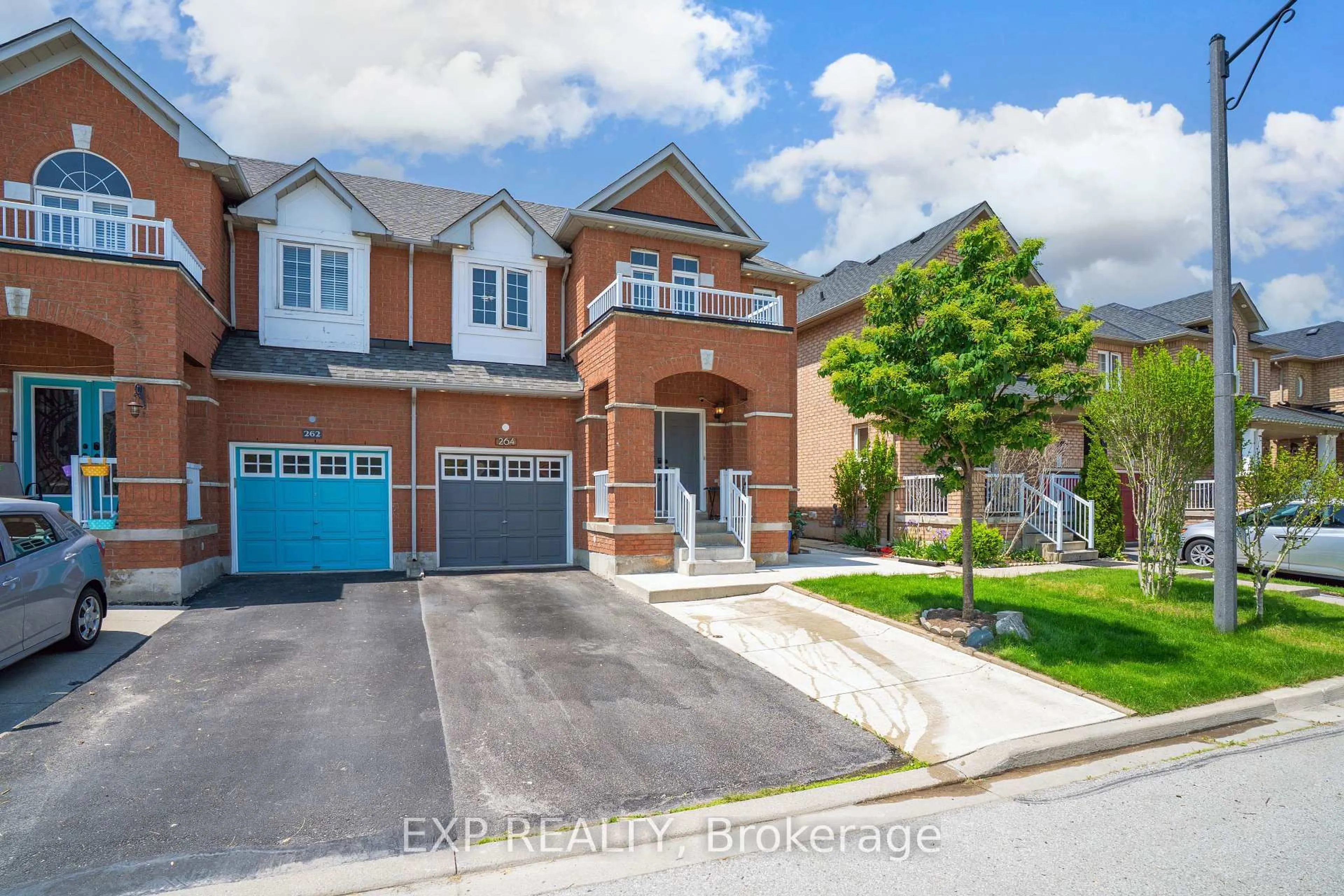 Home with brick exterior material, street for 264 Fasken Crt, Milton Ontario L9T 6S9