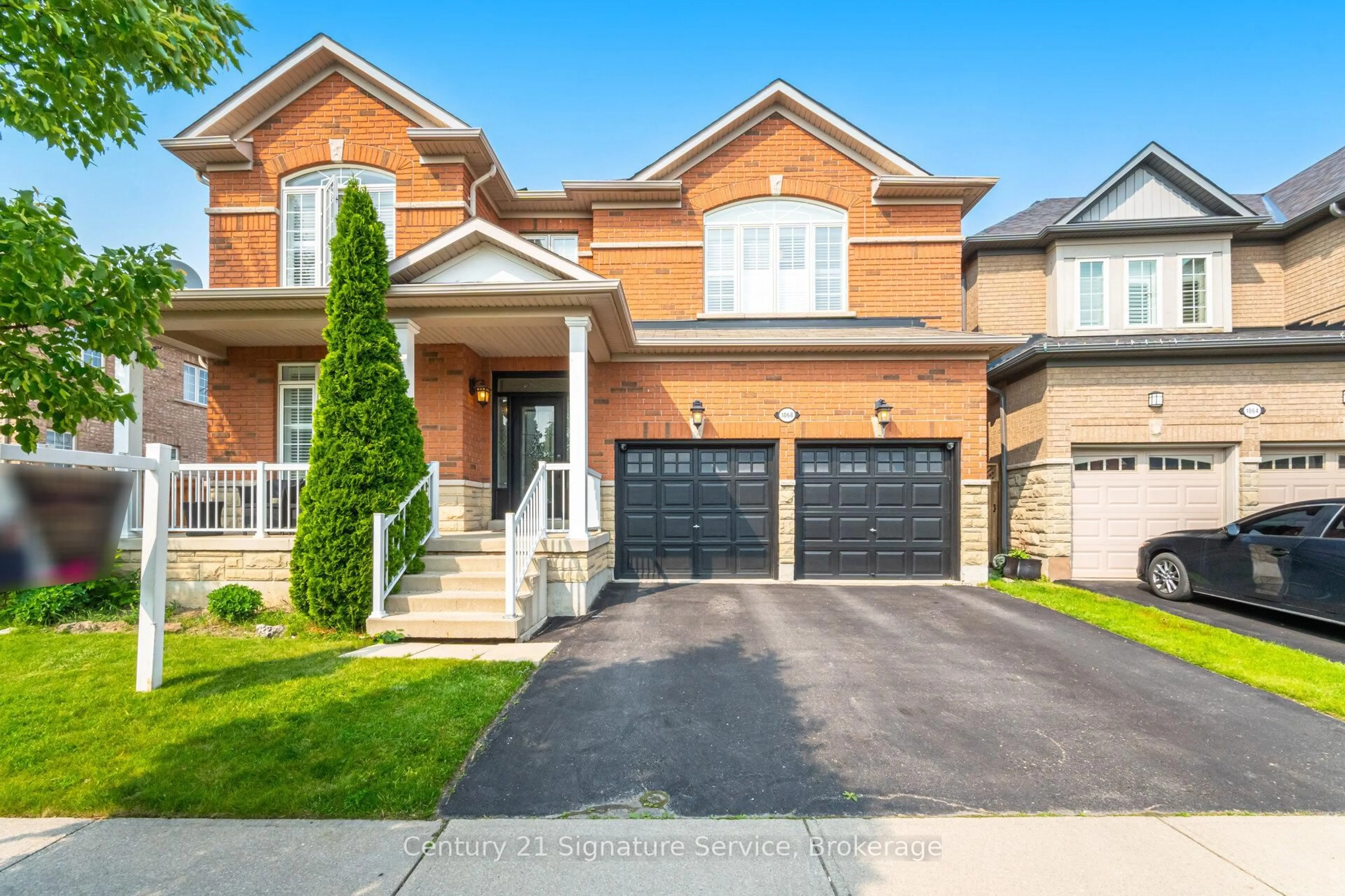 Home with brick exterior material, street for 1068 Hemstreet Cres, Milton Ontario L9T 6S3