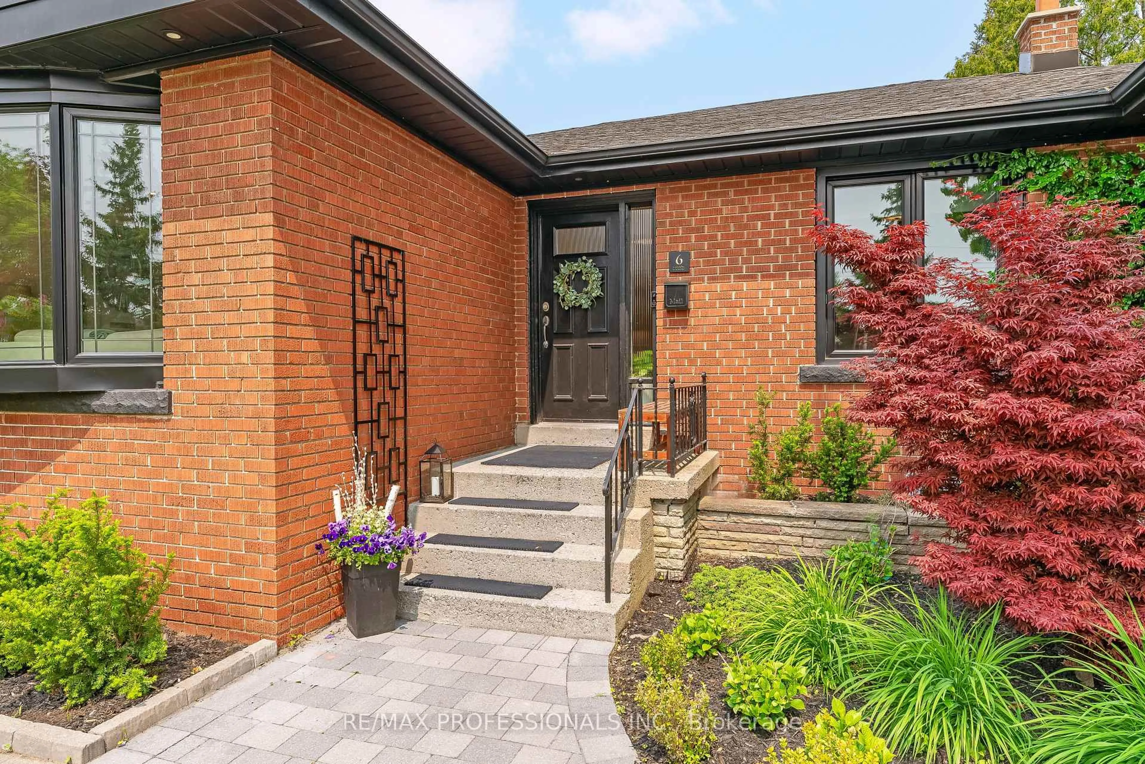 Home with brick exterior material, street for 6 Greening Cres, Toronto Ontario M9A 1N8