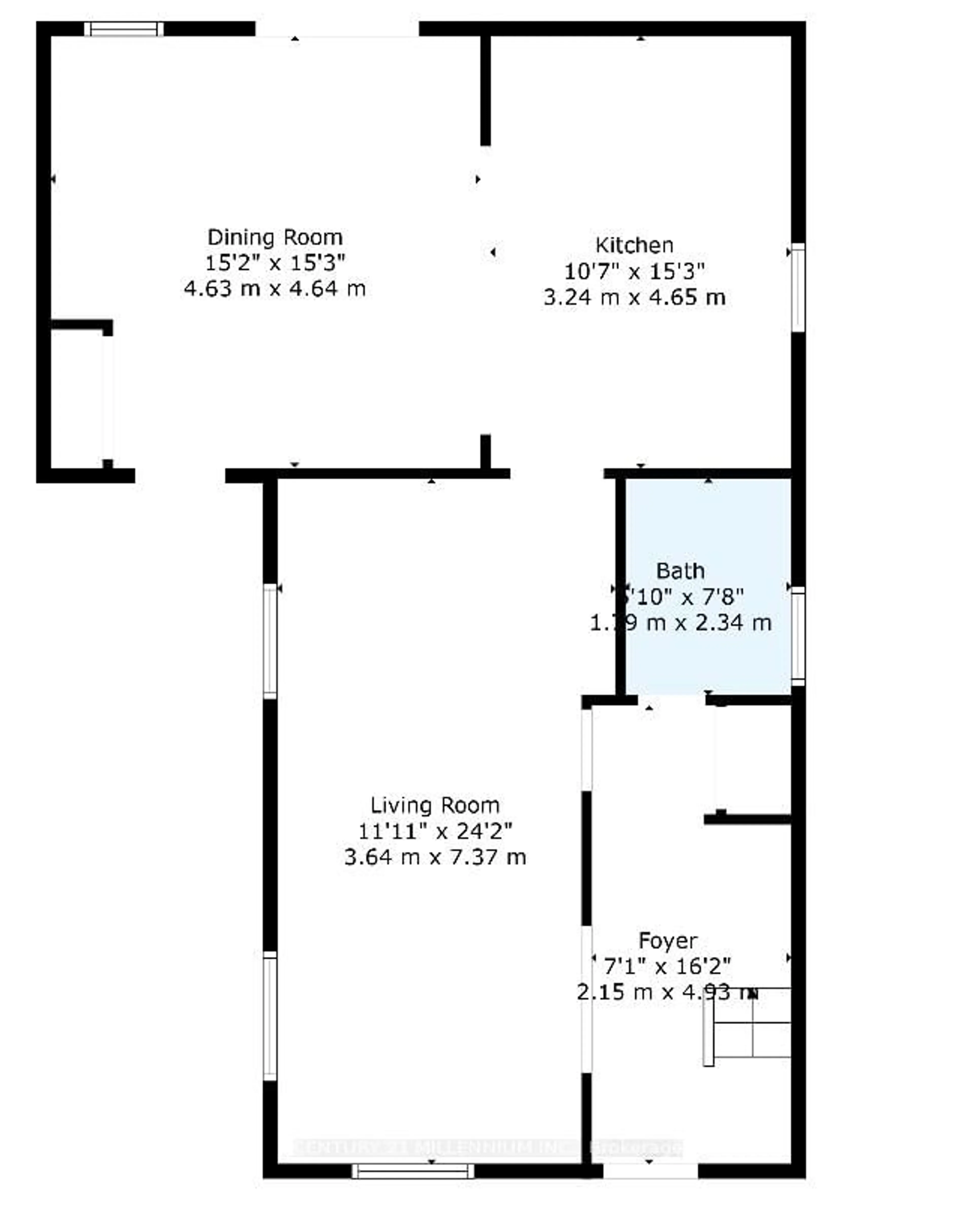 Floor plan for 62 Townline, Orangeville Ontario L9W 1V6