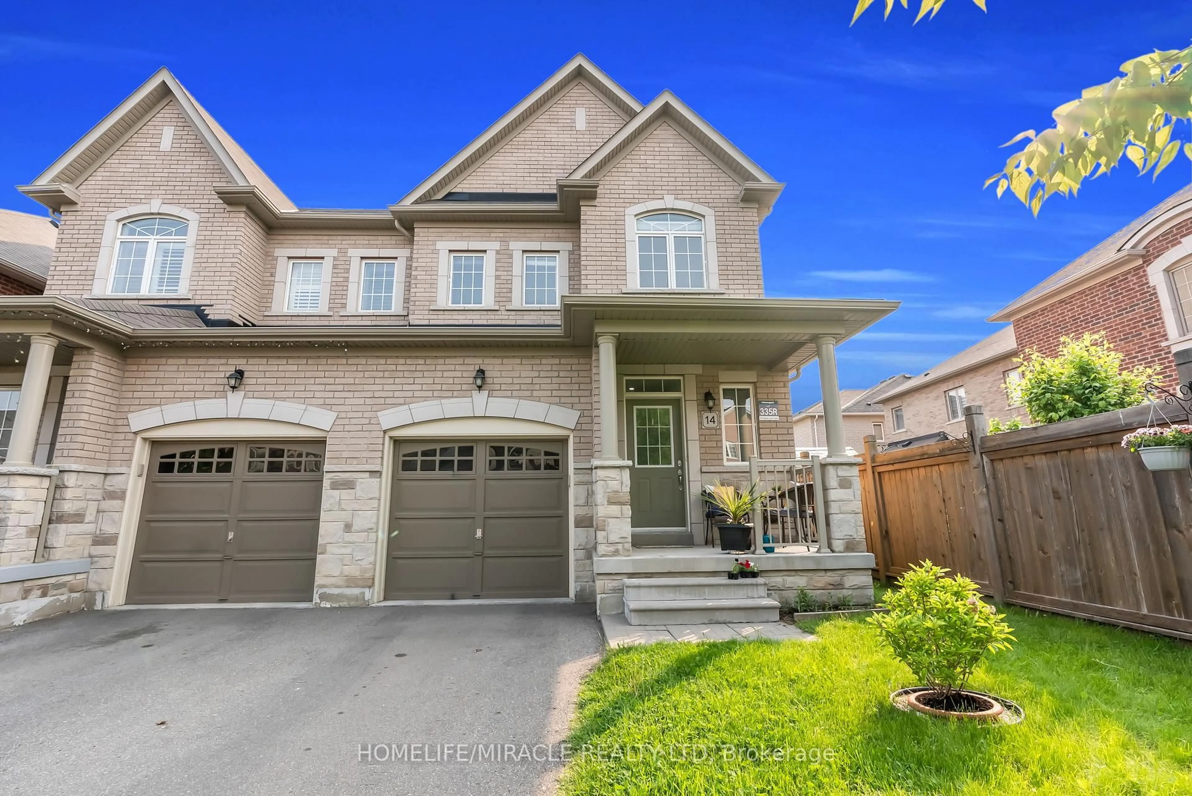Home with brick exterior material, street for 14 Falling Leaf Dr, Caledon Ontario L4G 6K6
