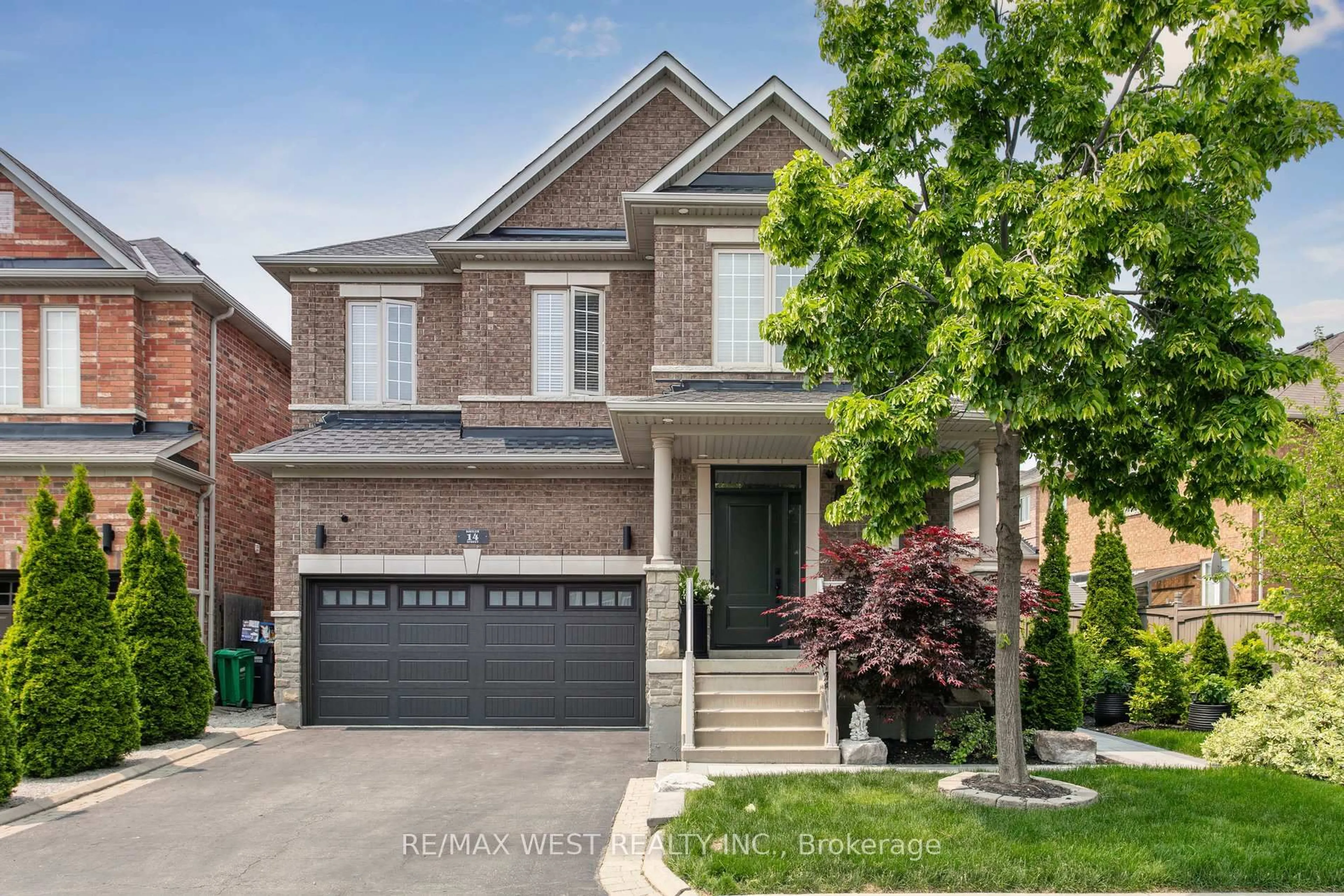 Home with brick exterior material, street for 14 Kistler St, Brampton Ontario L6R 0P7