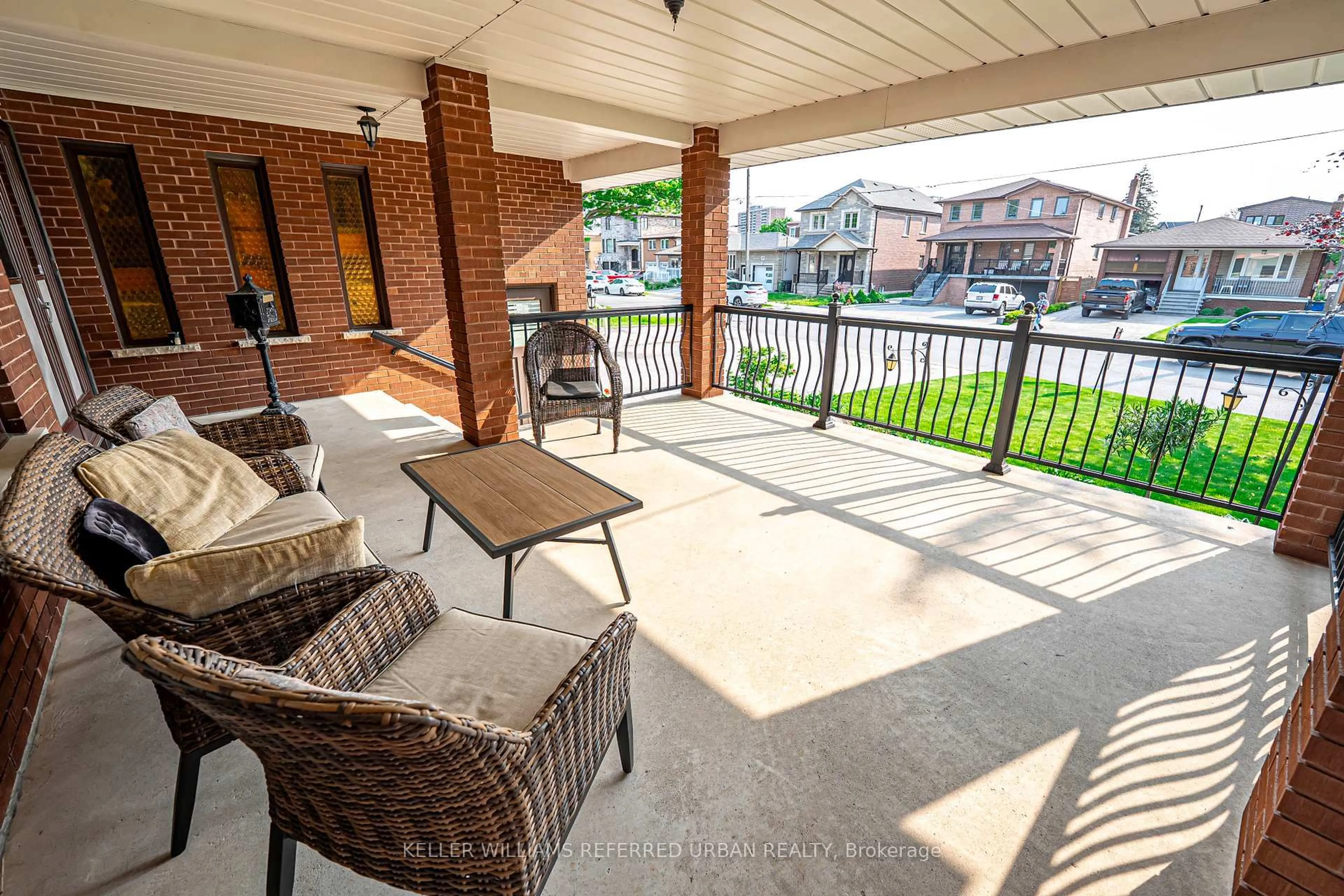 Patio, water/lake/river/ocean view for 55 Chiswick Ave, Toronto Ontario M6M 4V1