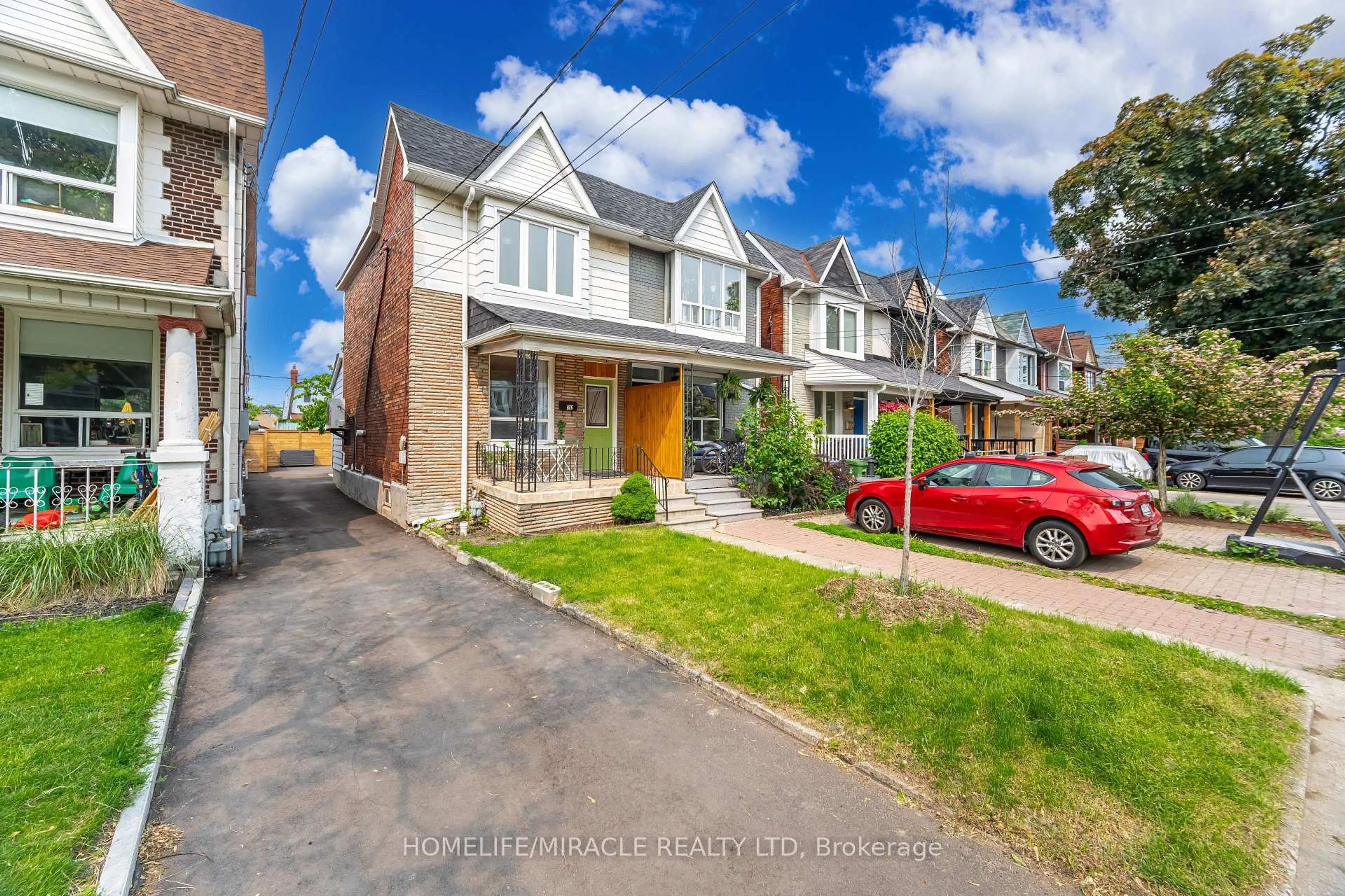 Home with brick exterior material, street for 20 Royal St, Toronto Ontario M6N 3Z4