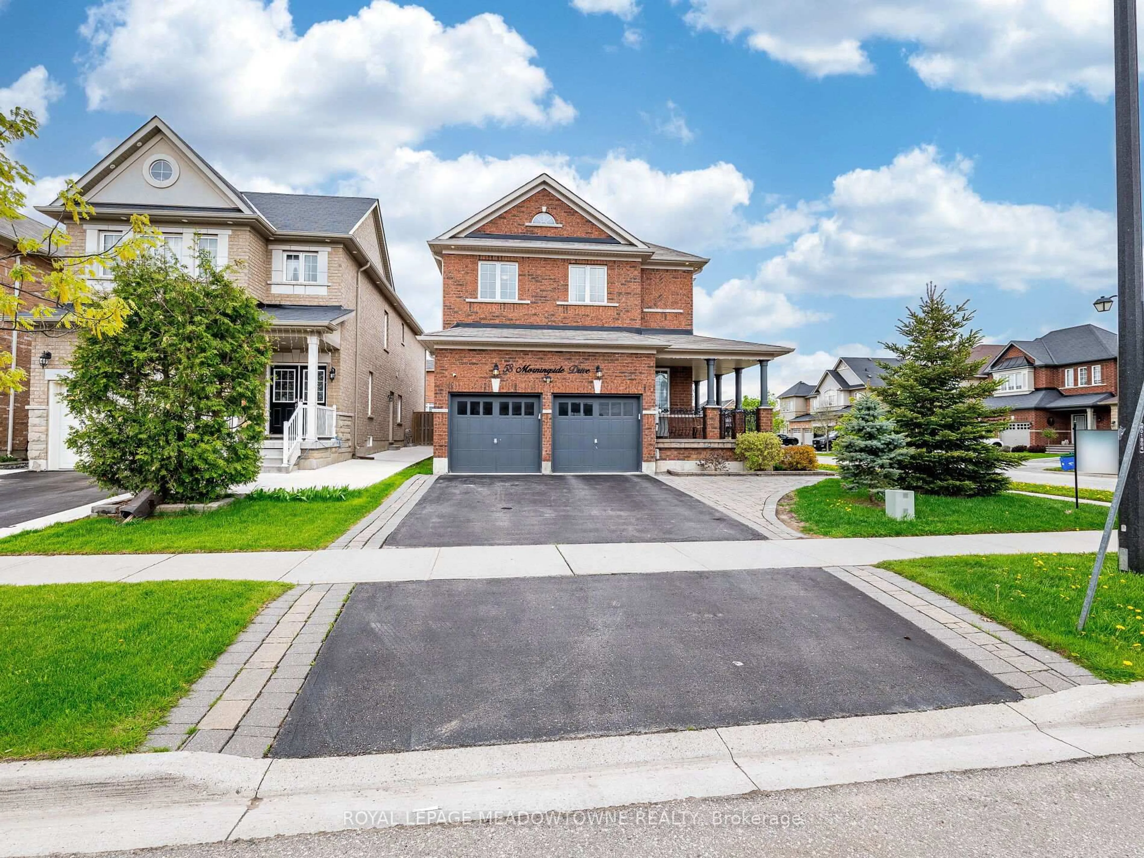 Home with brick exterior material, street for 58 Morningside Dr, Halton Hills Ontario L7G 0H7