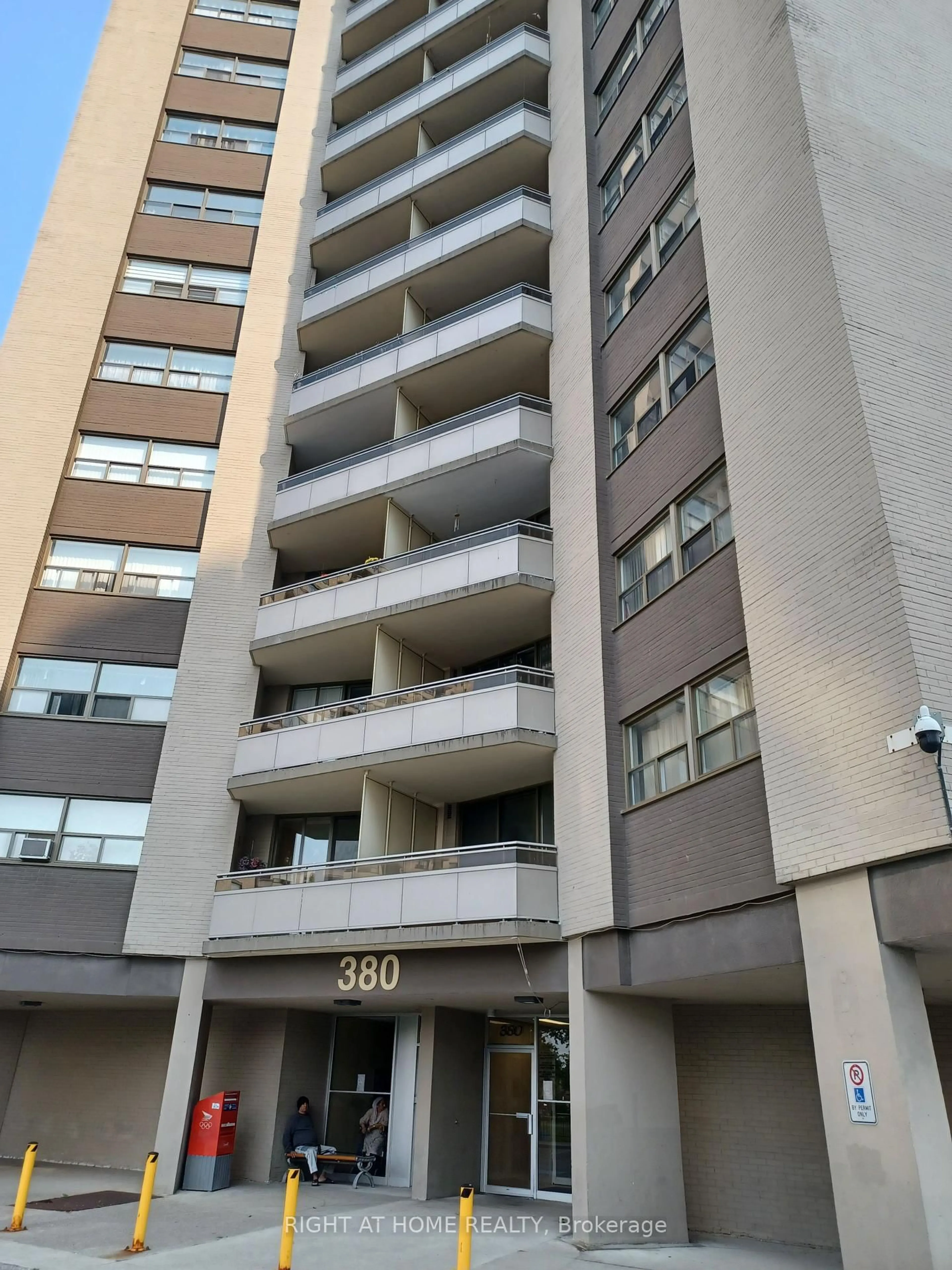 Balcony in the apartment, building for 380 DIXON Rd #2503, Toronto Ontario M9R 1T3