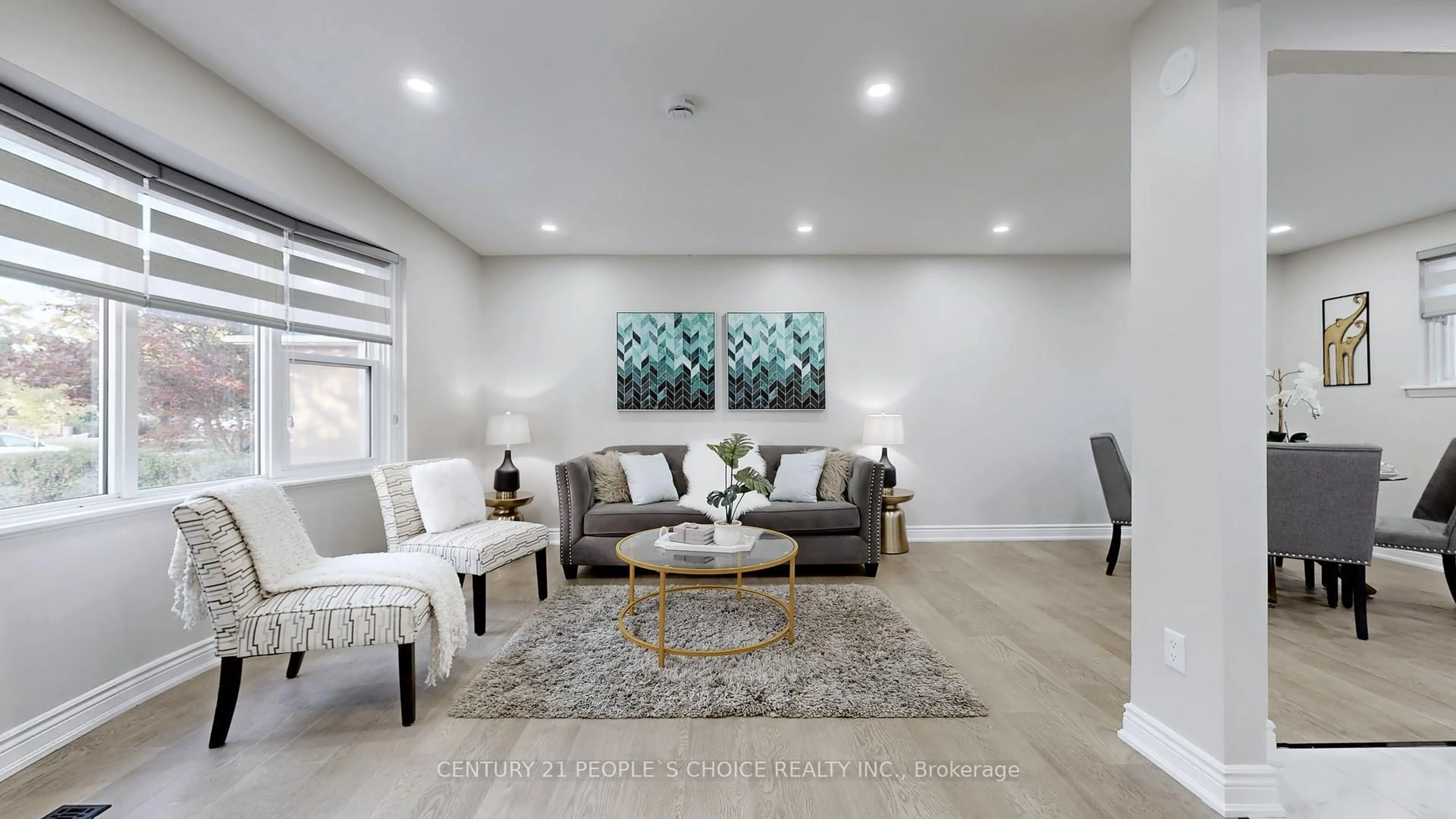 Living room with furniture, unknown for 58 Brookdale Cres, Brampton Ontario L6T 1M7