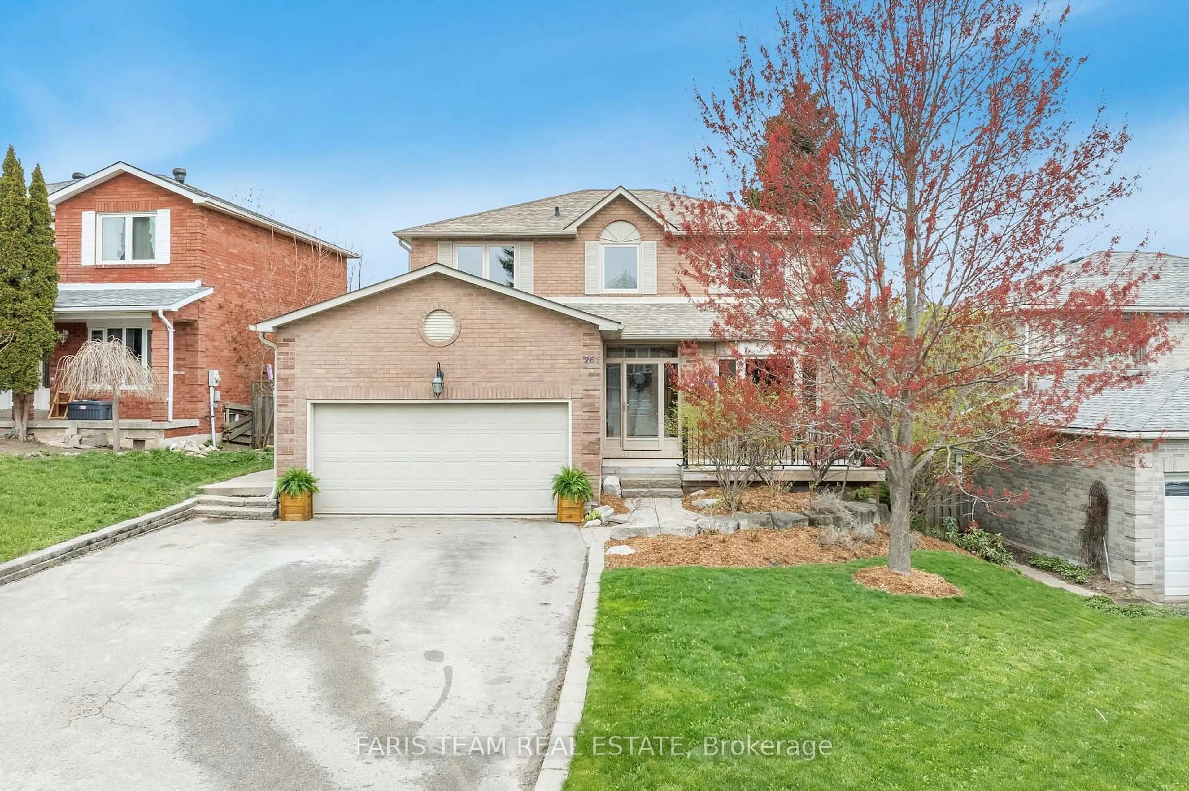 Home with brick exterior material, street for 261 Edenwood Cres, Orangeville Ontario L9W 4M7
