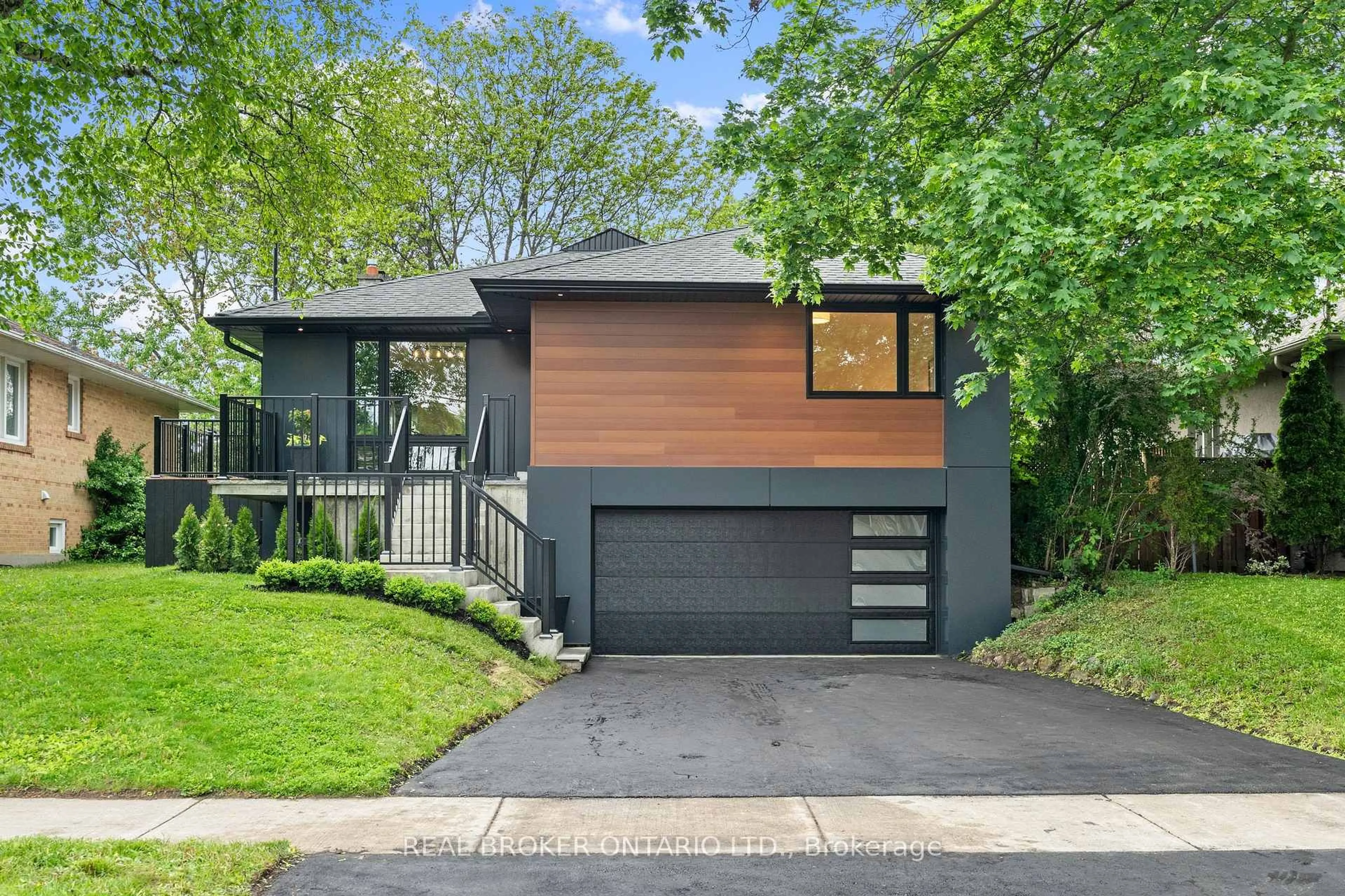 Home with brick exterior material, street for 64 Antioch Dr, Toronto Ontario M9B 5V4