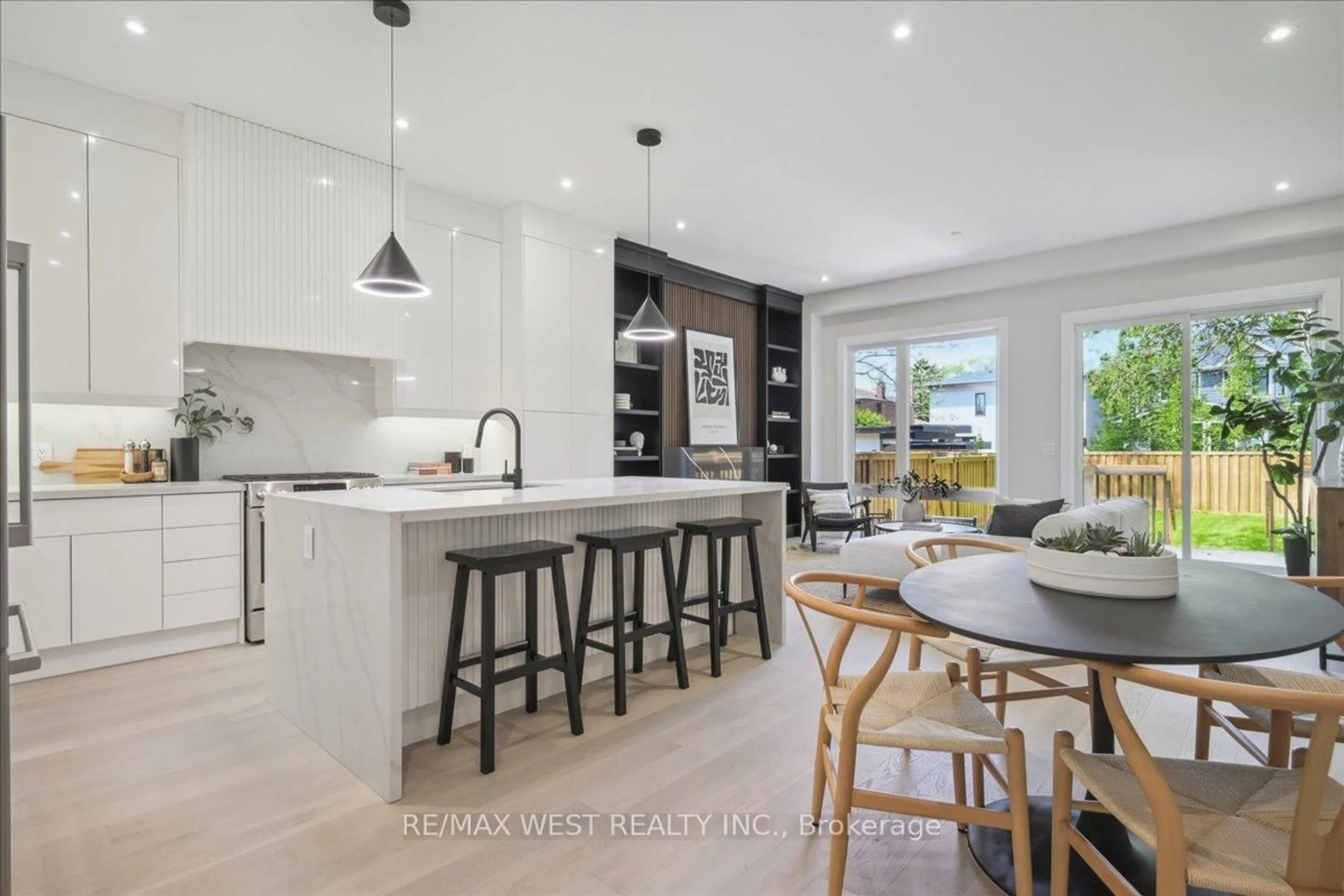 Contemporary kitchen, ceramic/tile floor for 12B Foch Ave, Toronto Ontario M8W 3X1