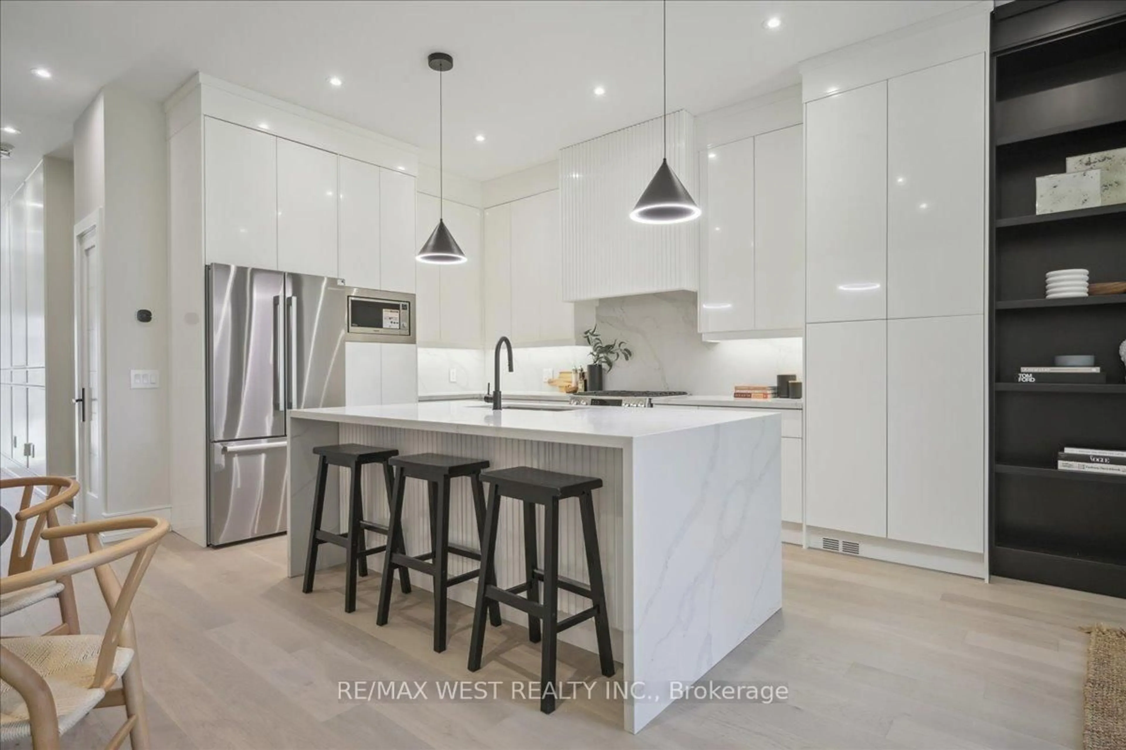 Contemporary kitchen, ceramic/tile floor for 12B Foch Ave, Toronto Ontario M8W 3X1