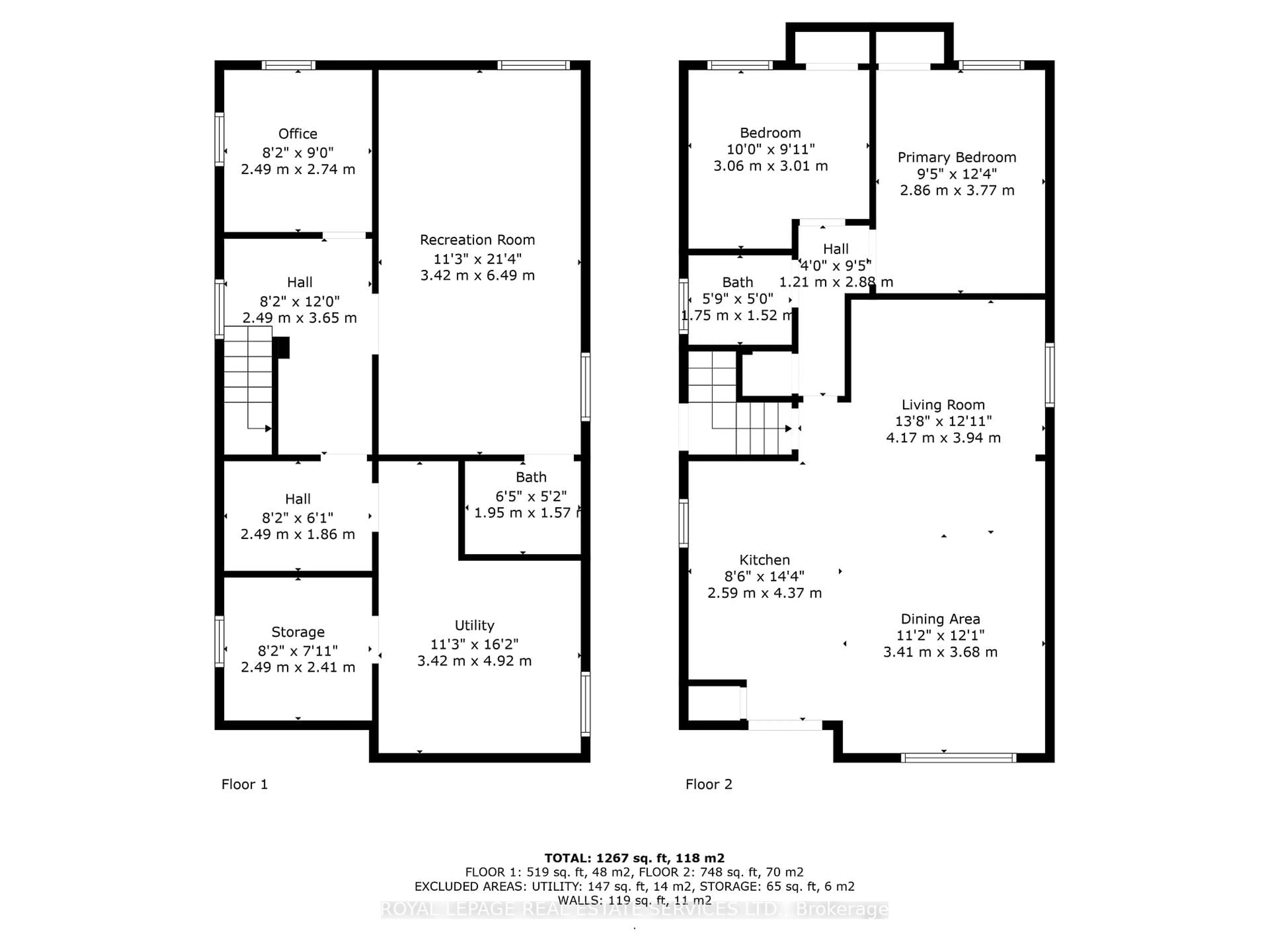 Floor plan for 880 Windermere Ave, Toronto Ontario M6S 3M9