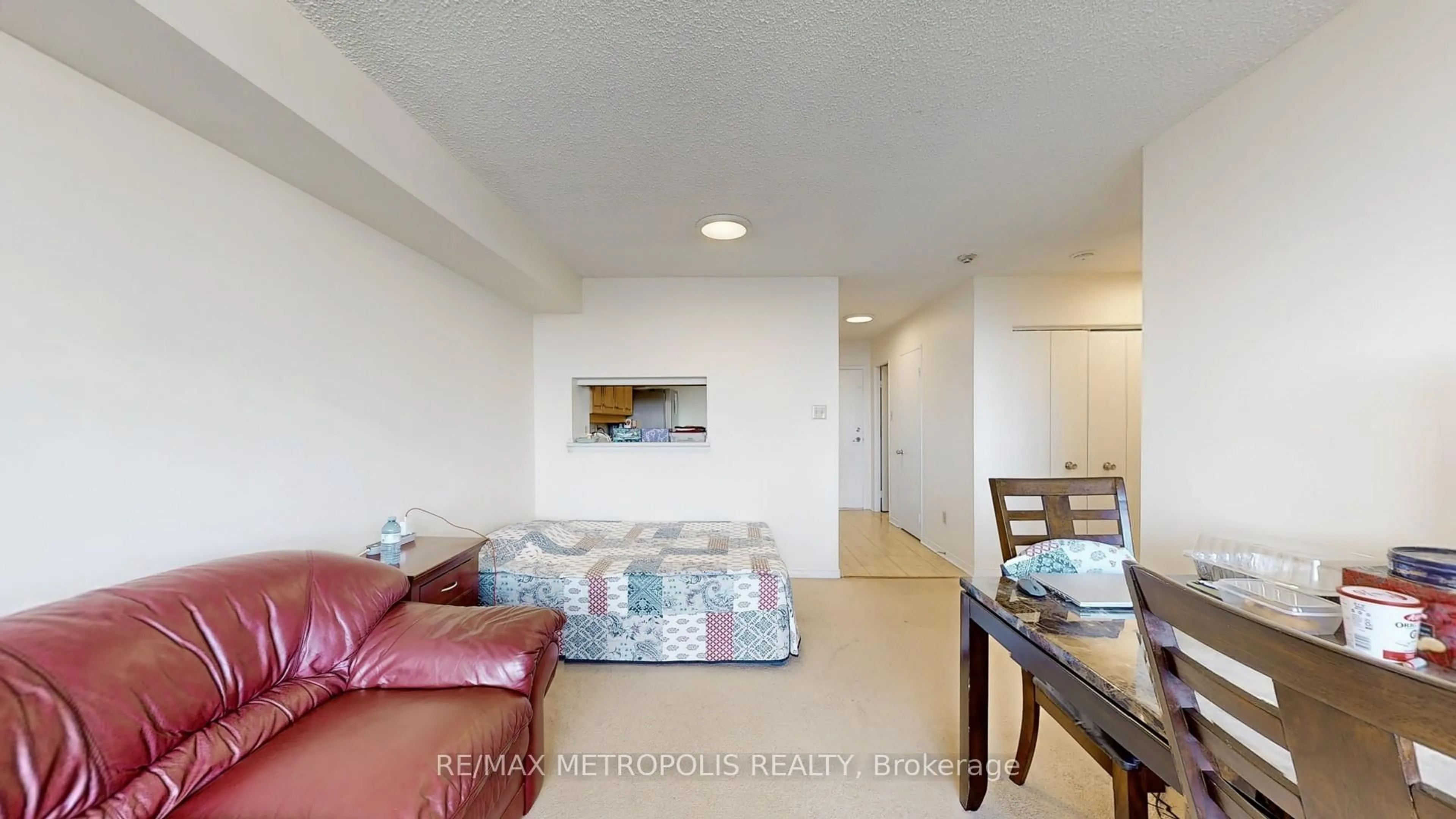 Living room with furniture, unknown for 75 King St #1703, Mississauga Ontario L5A 4G5