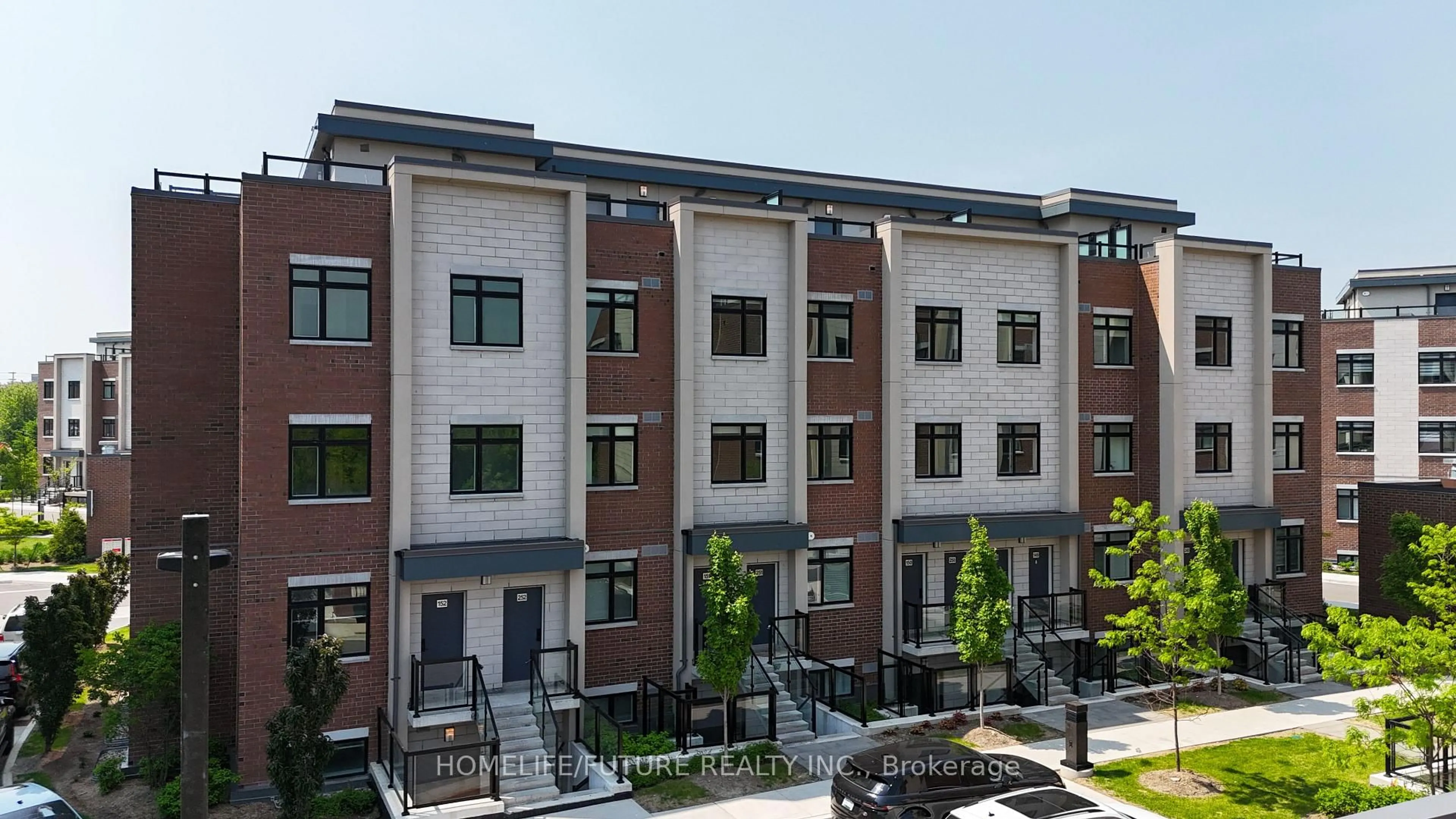 Home with brick exterior material, street for 1075 Douglas McCurdy Common #250, Mississauga Ontario L5G 0C6