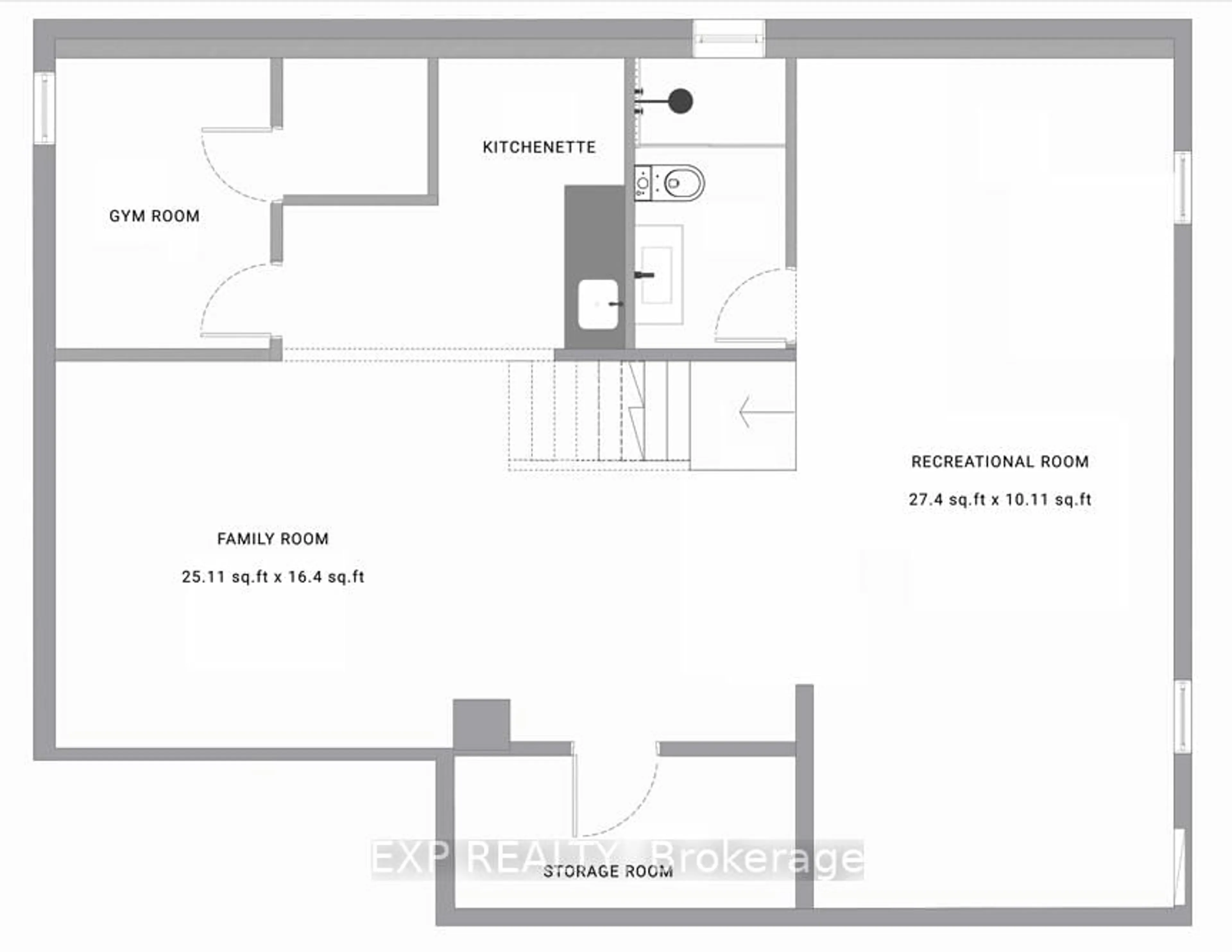 Floor plan for 2433 Trevor Dr, Oakville Ontario L6L 5C4
