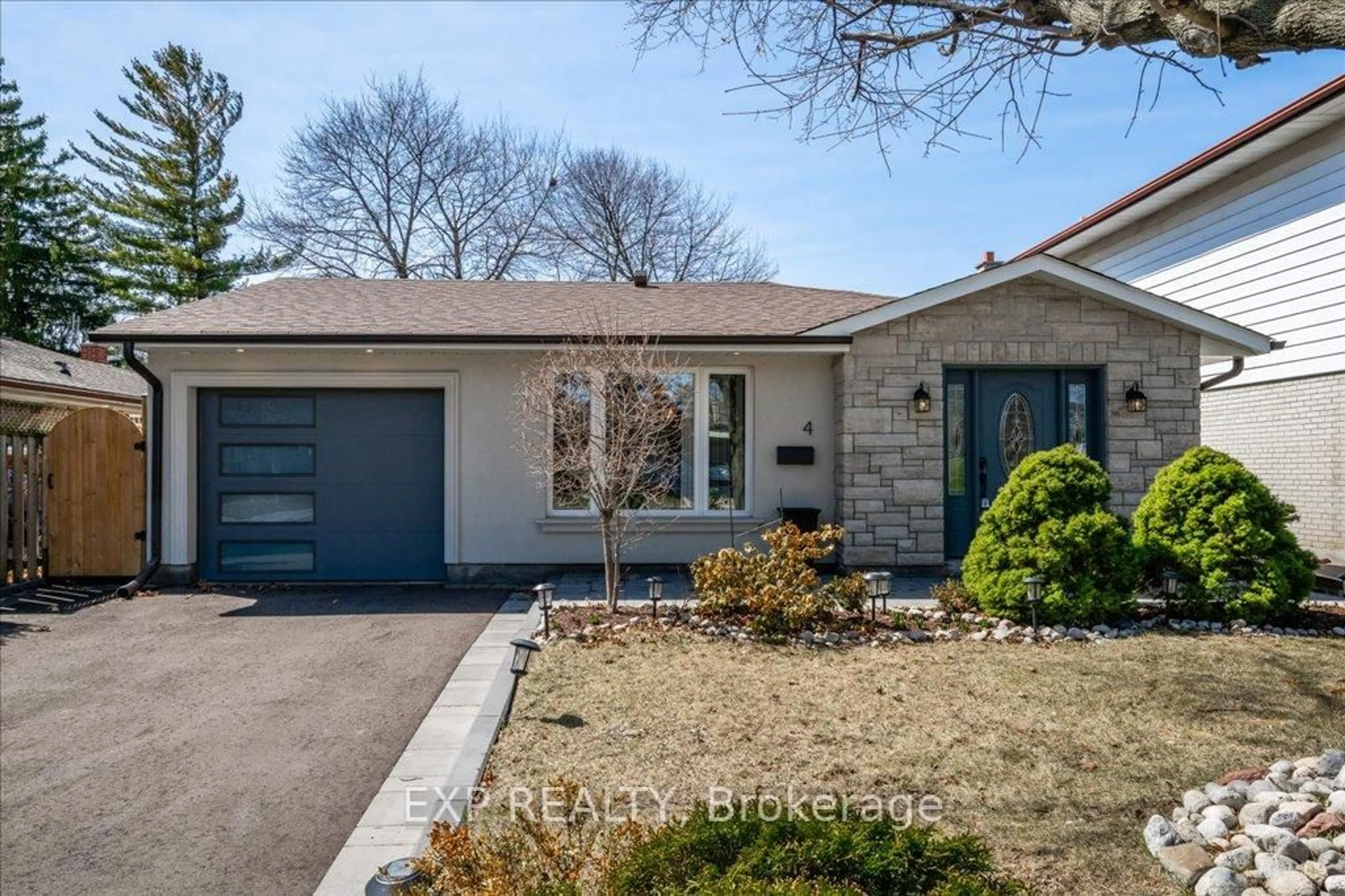 Home with brick exterior material, street for 4 Buckley Cres, Toronto Ontario M9R 3K5